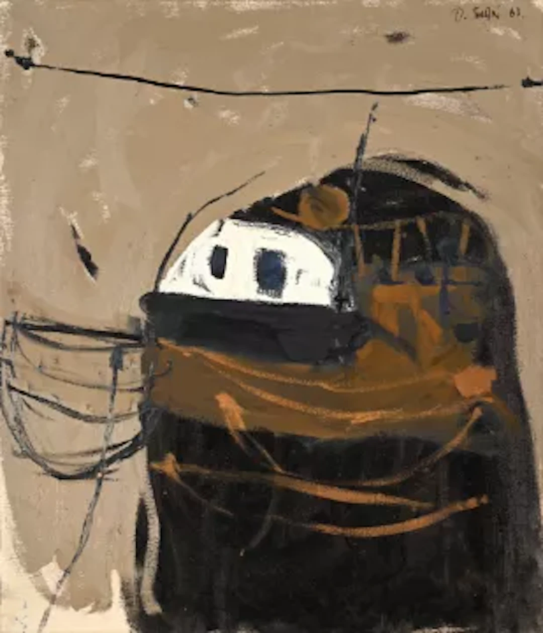 λ DOUGLAS SWAN (BRITISH 1930-2000), NORTH SEA PORT