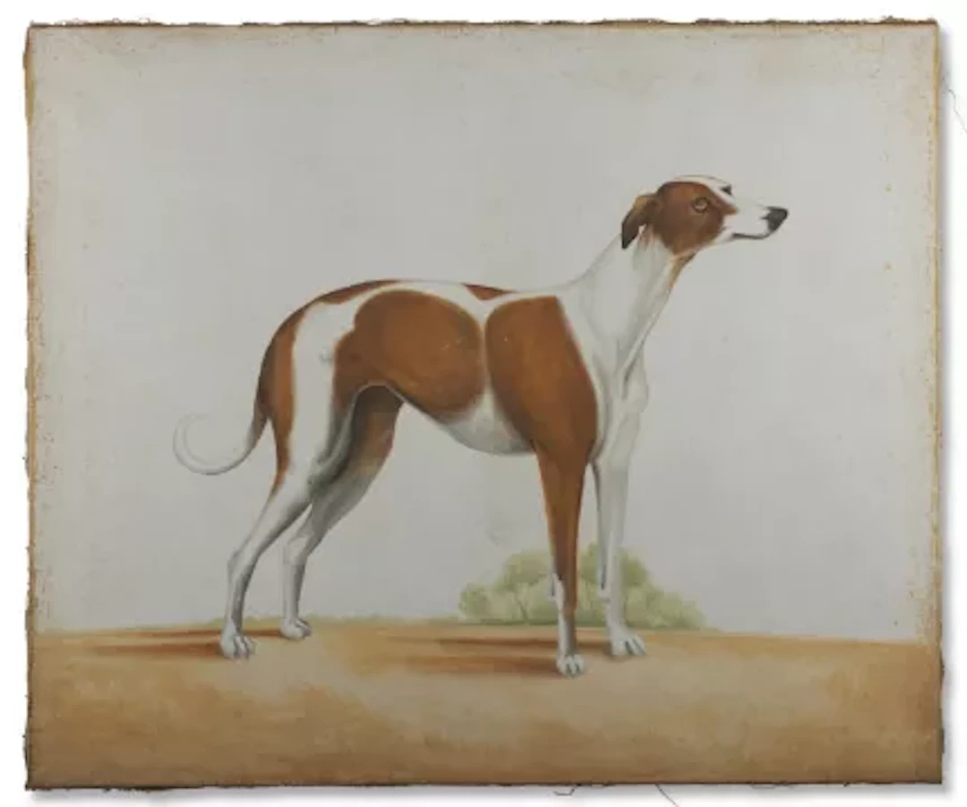 ITALIAN SCHOOL (20TH CENTURY), A PAIR OF SIGHT-HOUND PORTRAITS