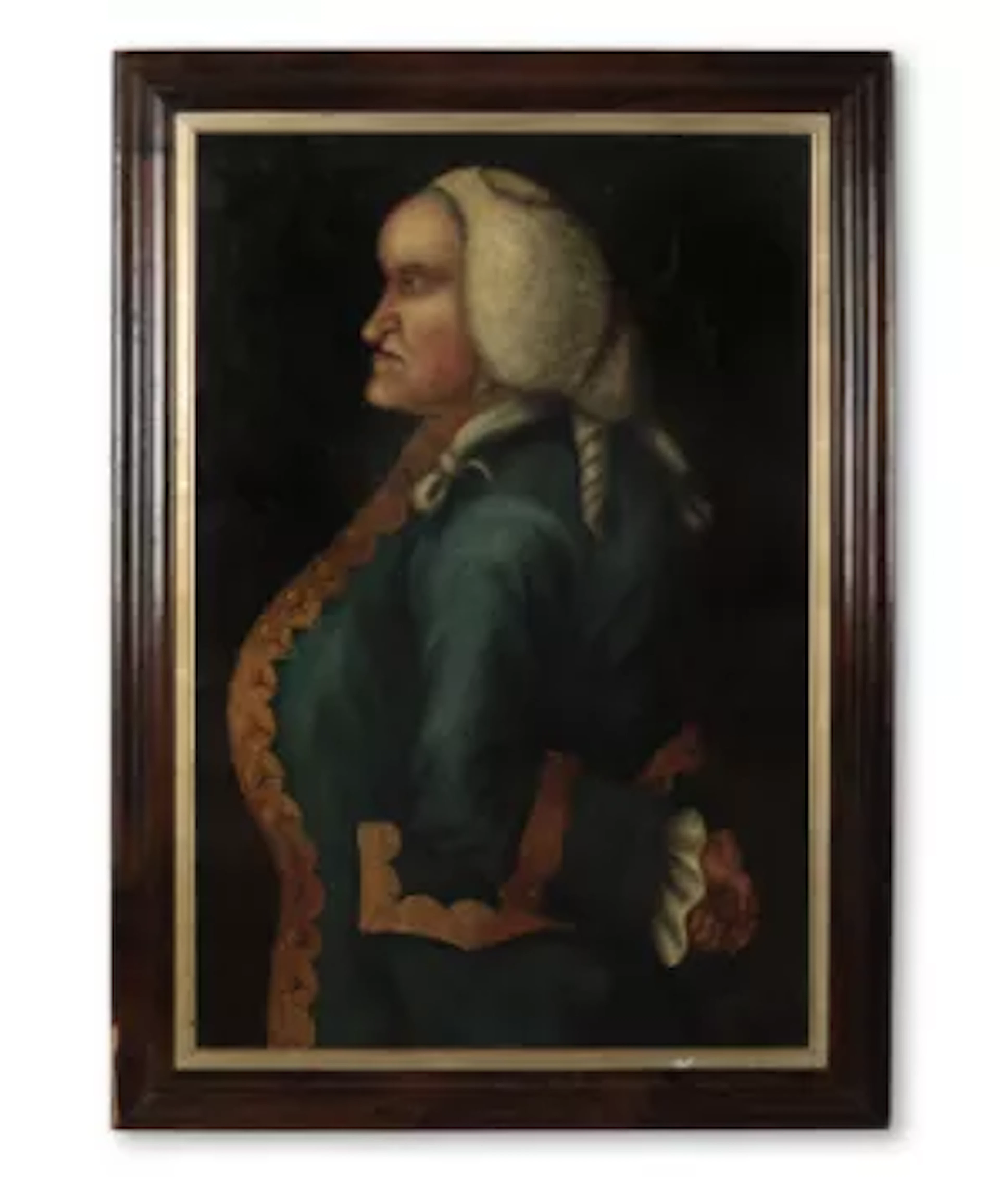 BRITISH PROVINCIAL SCHOOL, 18TH CENTURY, PORTRAIT OF A STOUT GENTLEMAN