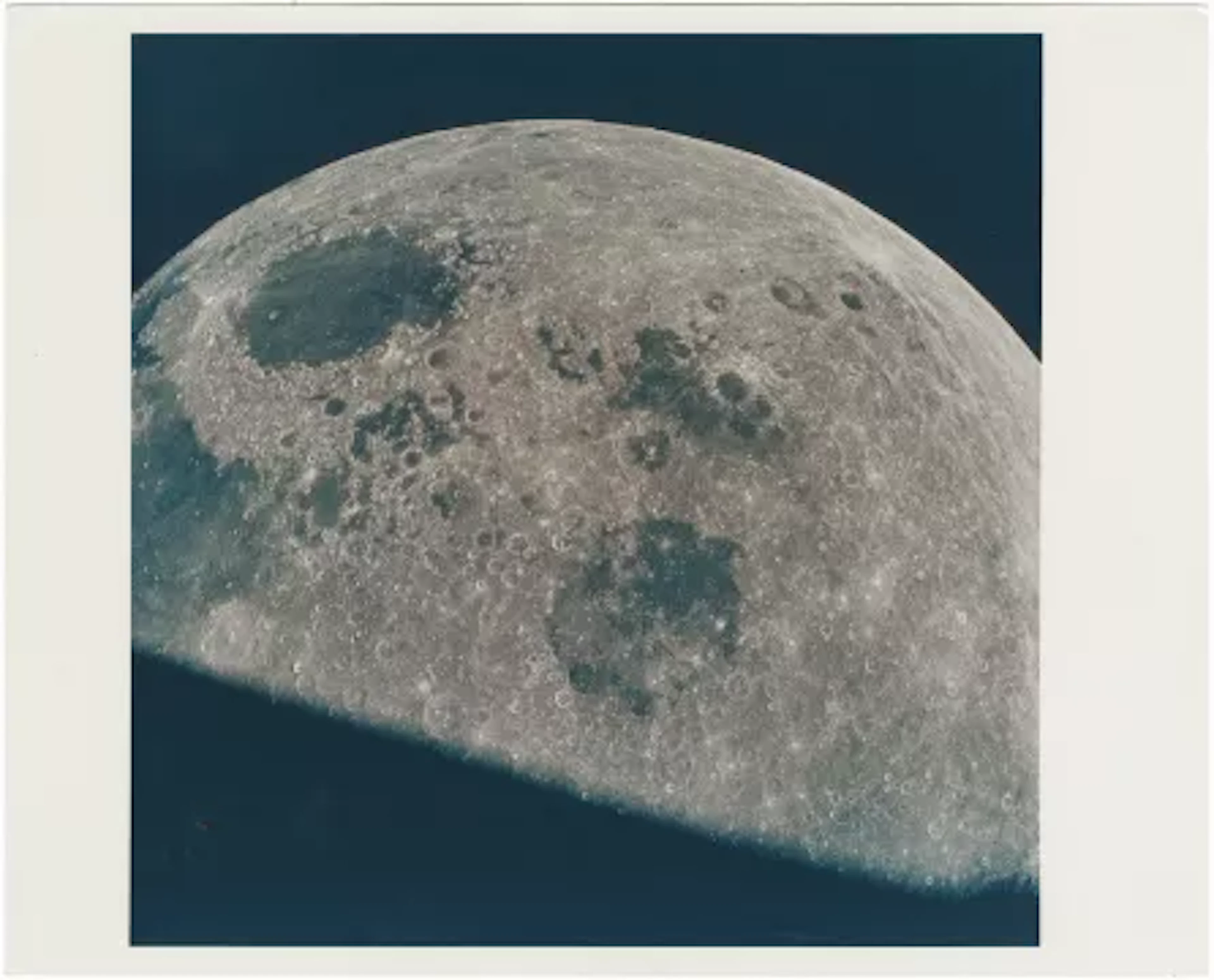 [Apollo 8] FIRST WIDE-ANGLE VIEW OF THE MOON’S FARSIDE AFTER THE TRANS-EARTH