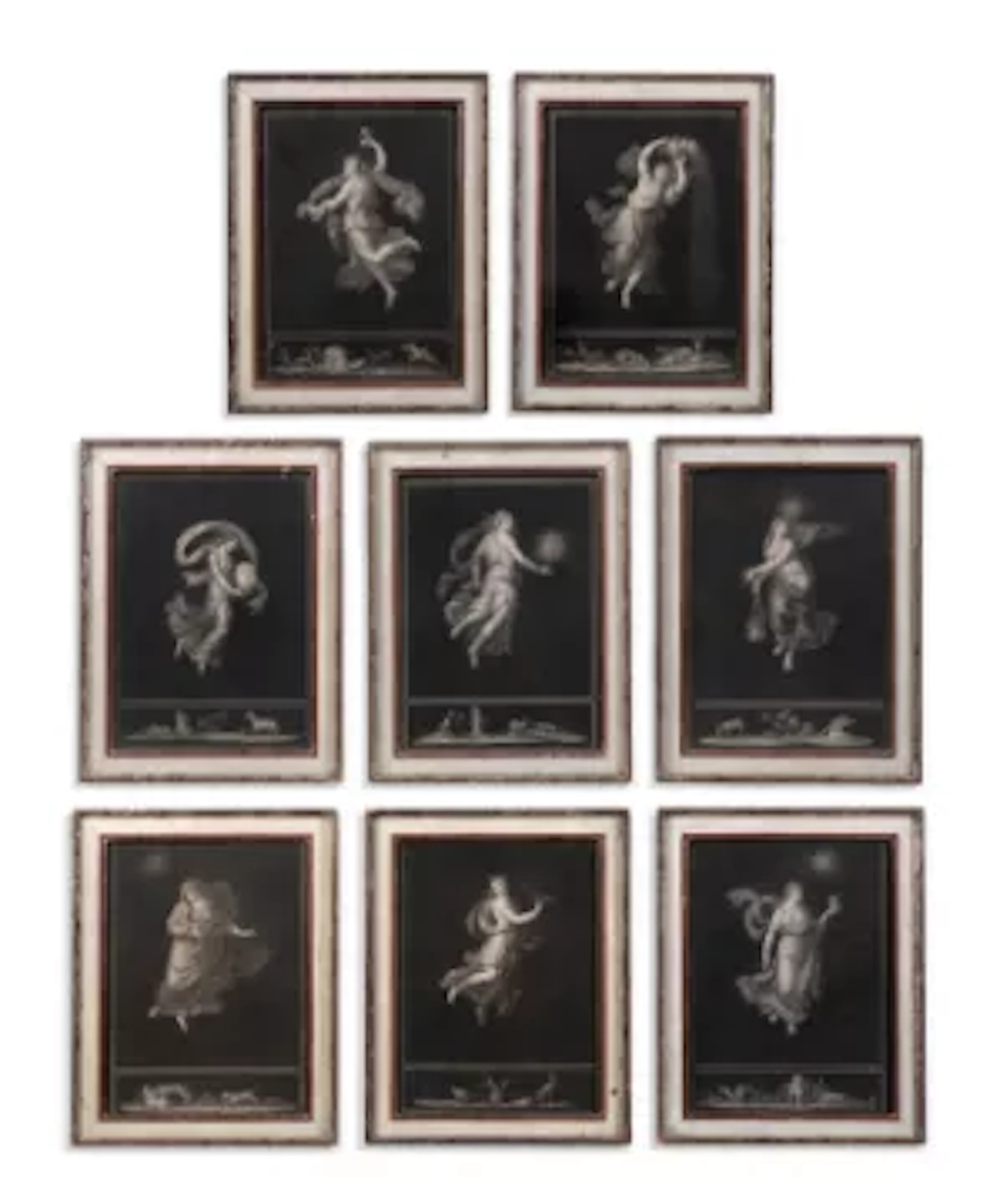 AFTER RAFFAELLO SANZIO, CALLED RAPHAEL, EIGHT SIBYLS FROM HOURS OF