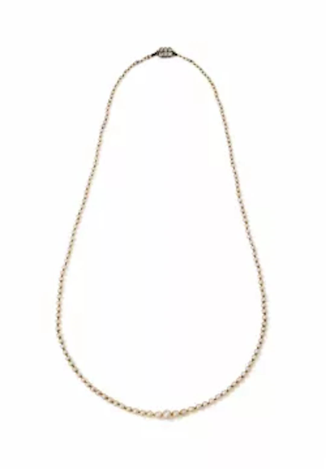 AN EARLY 20TH CENTURY PEARL NECKLACE