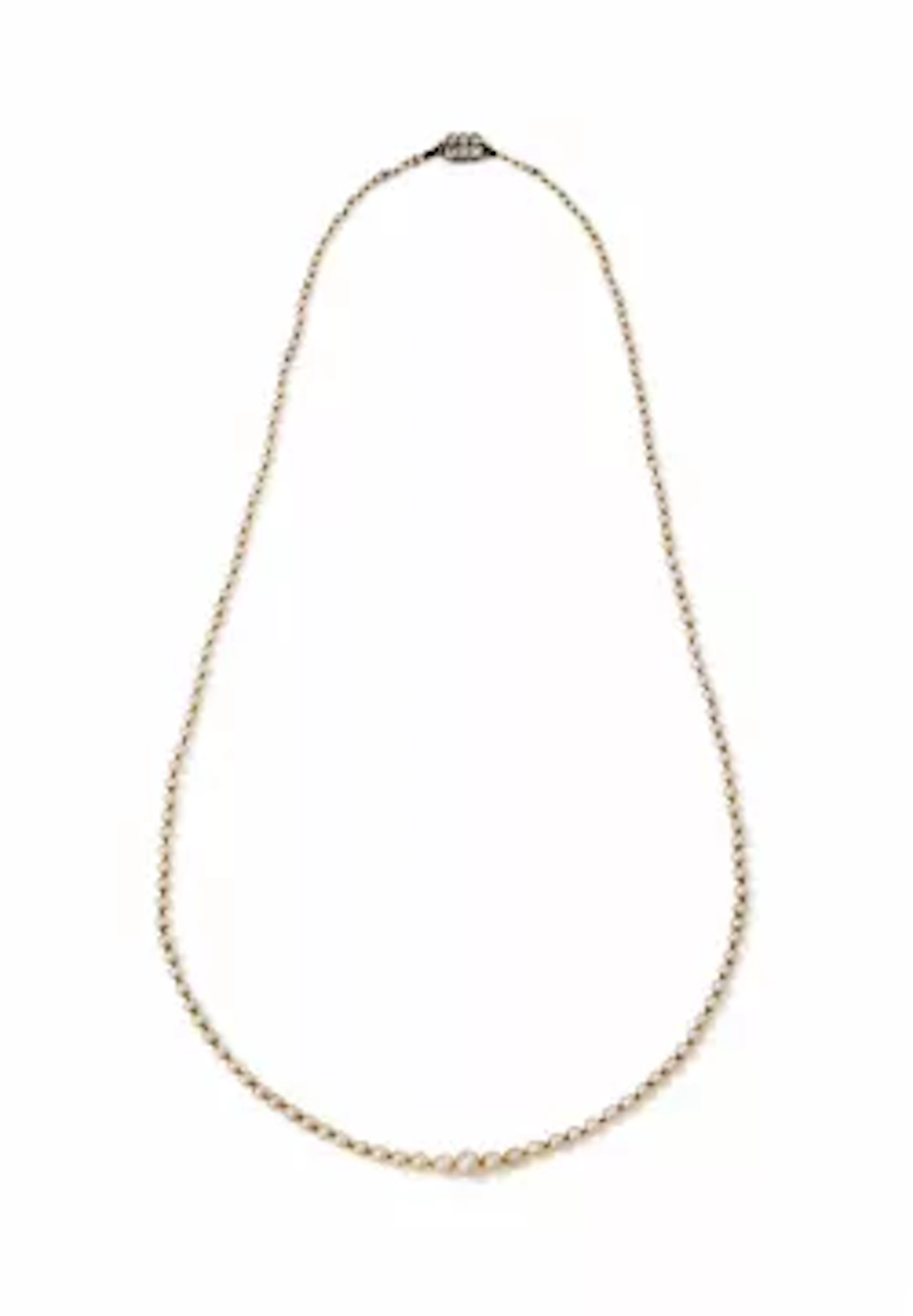 AN EARLY 20TH CENTURY PEARL NECKLACE