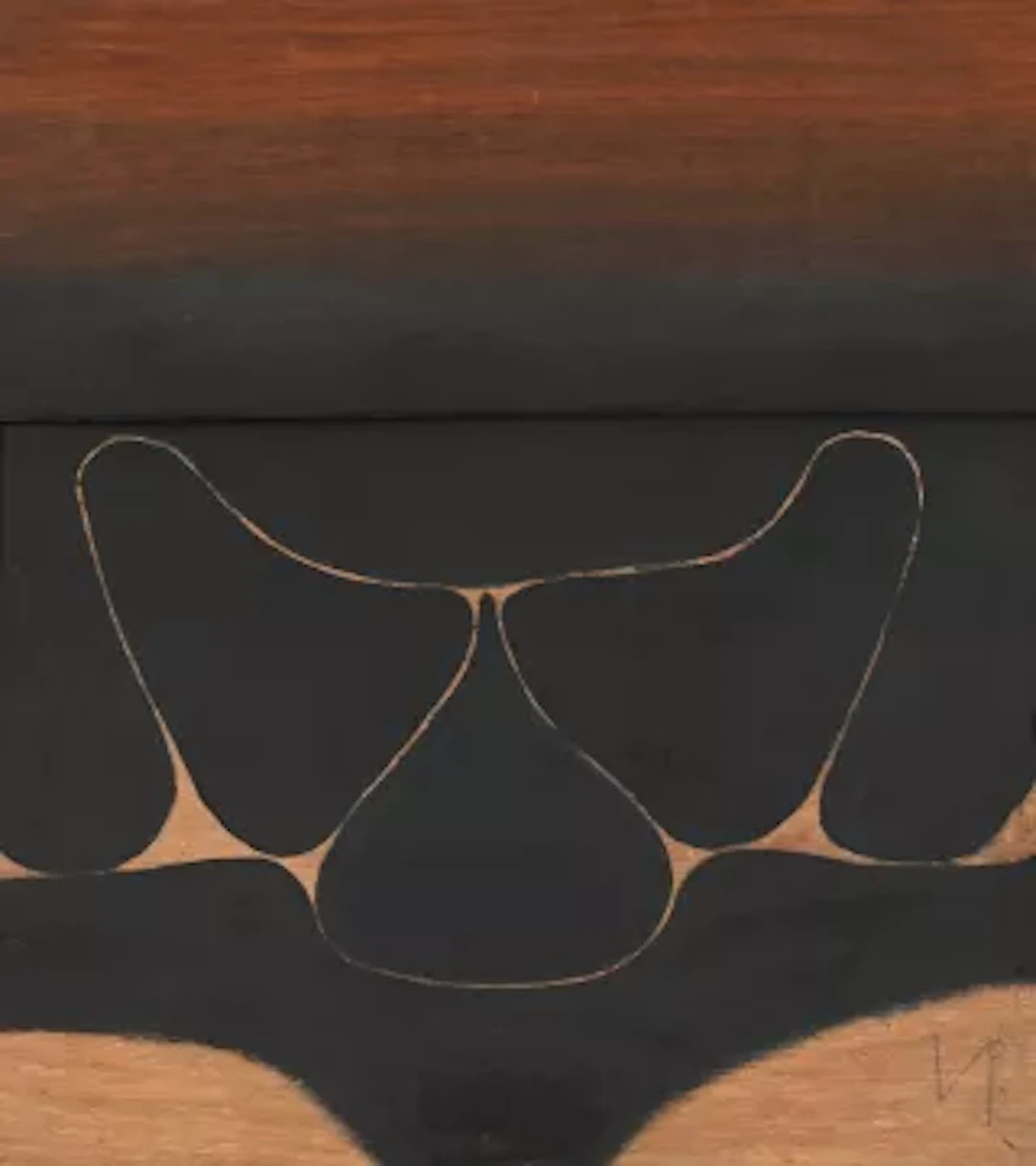 λ VICTOR PASMORE (BRITISH 1908-1998), THE SPACE WITHIN: BLACK IMAGE