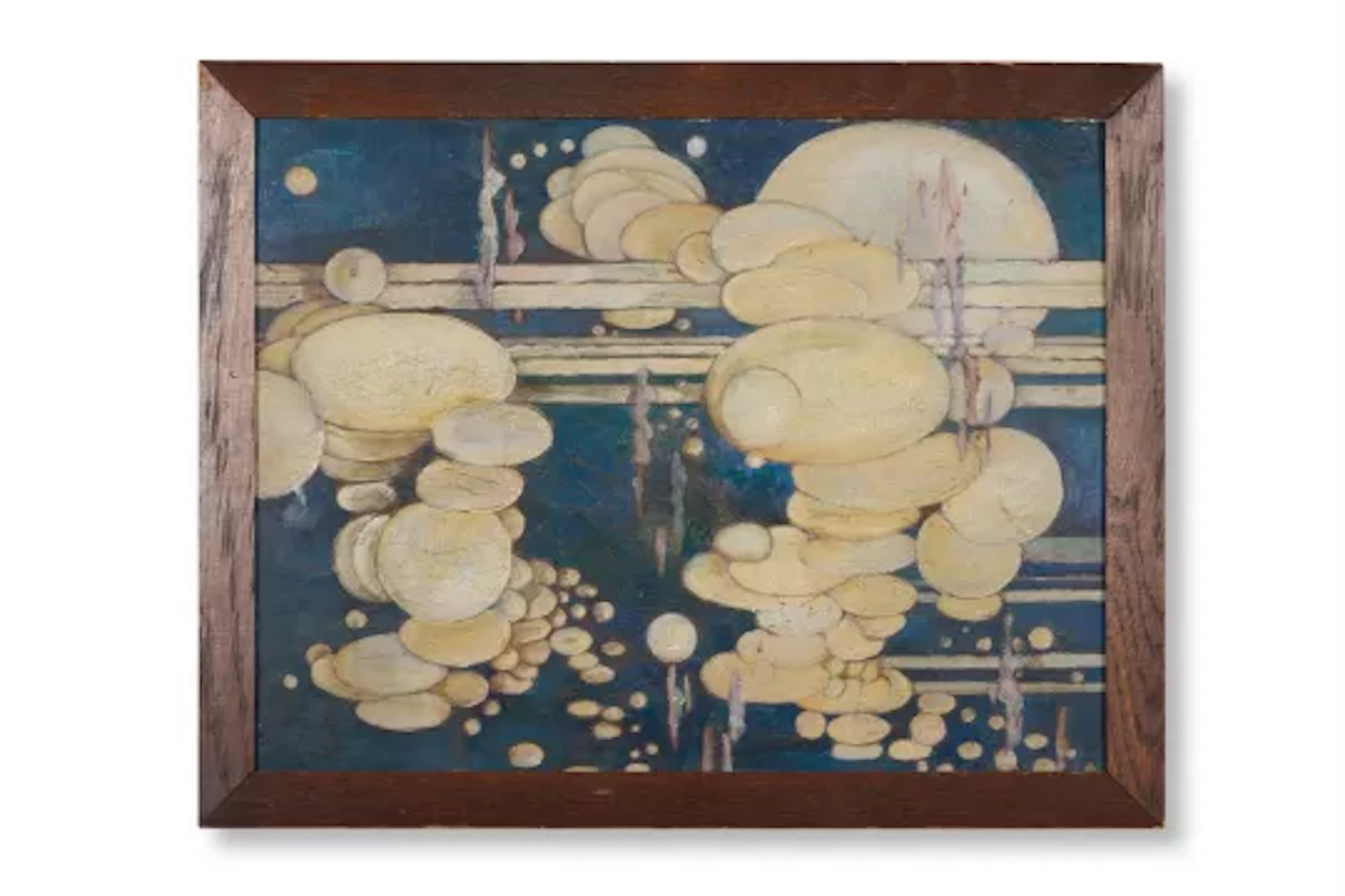 FREDERICK ETCHELLS (BRITISH 1886-1973) CELLULAR COMPOSITION