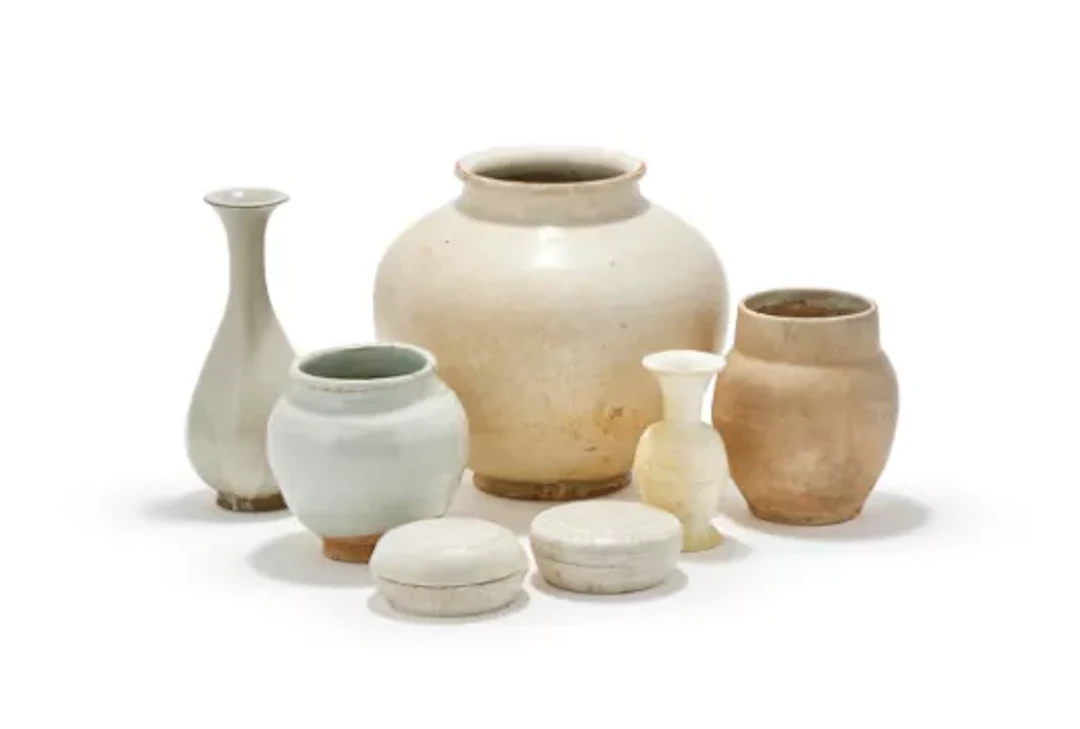 A group of Chinese various white wares, Song and Yuan dynasty