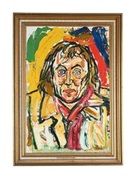 JOHN BRATBY (BRITISH 1928-1992), PORTRAIT OF JOHNNY SPEIGHT