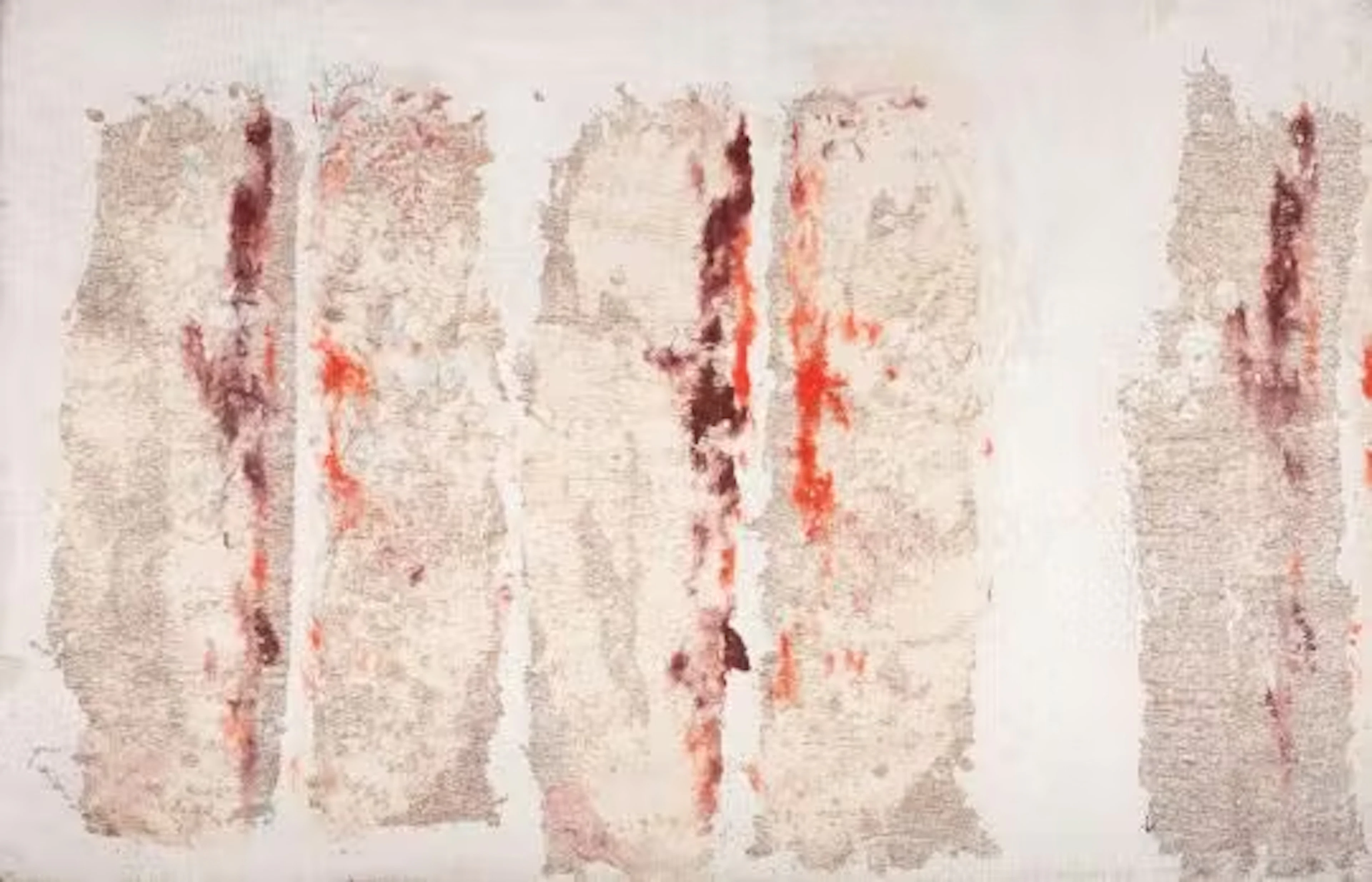 λ TOTI SCIALOJA (ITALIAN 1914-1998)UNTITLEDMixed media on paper laid