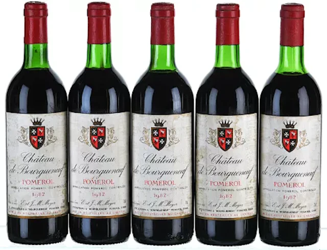 1982 Chateau Bourgneuf, Pomerol