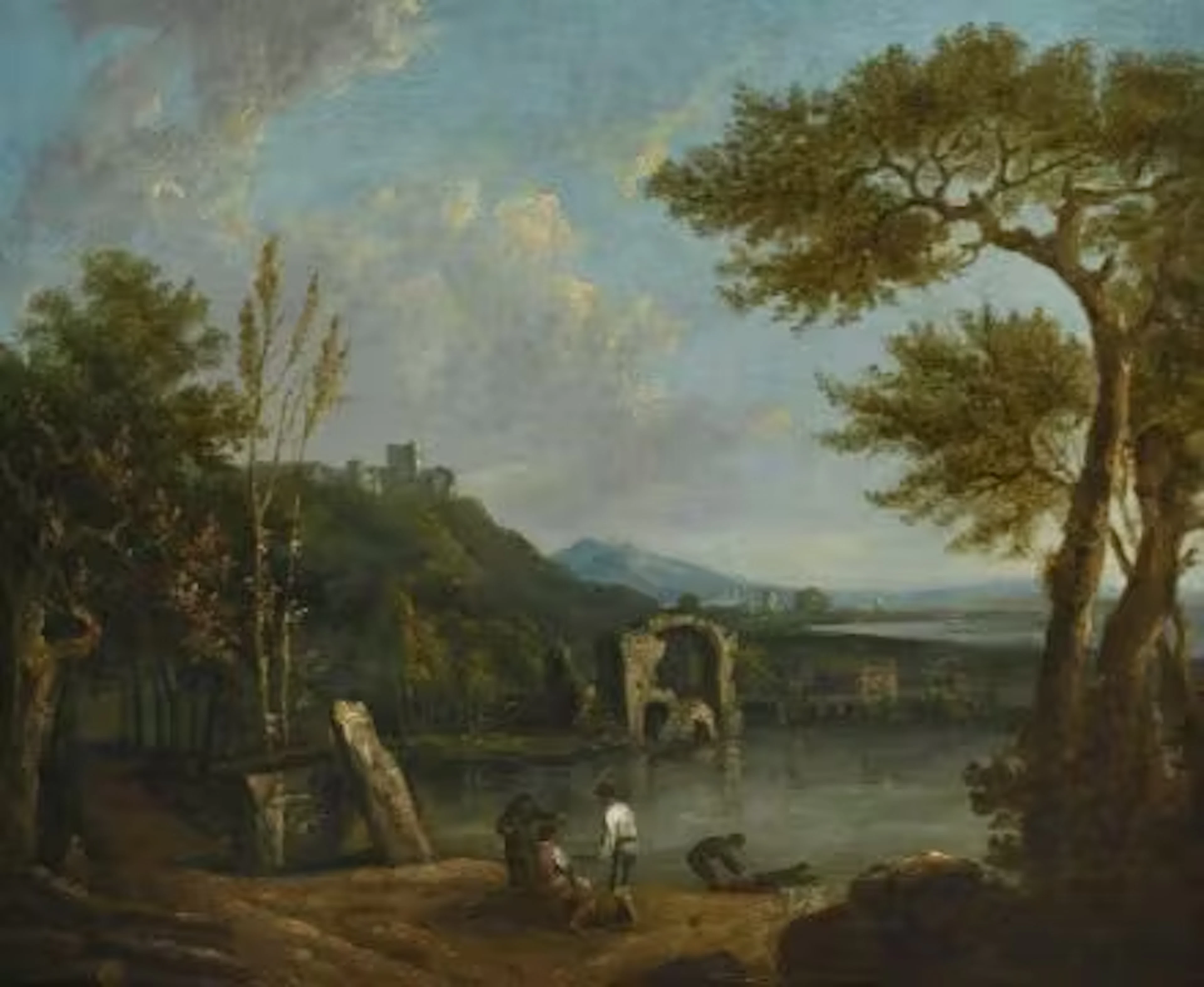 RICHARD WILSON (BRITISH 1714-1782) AND LATER INTERVENTIONS, A VIEW