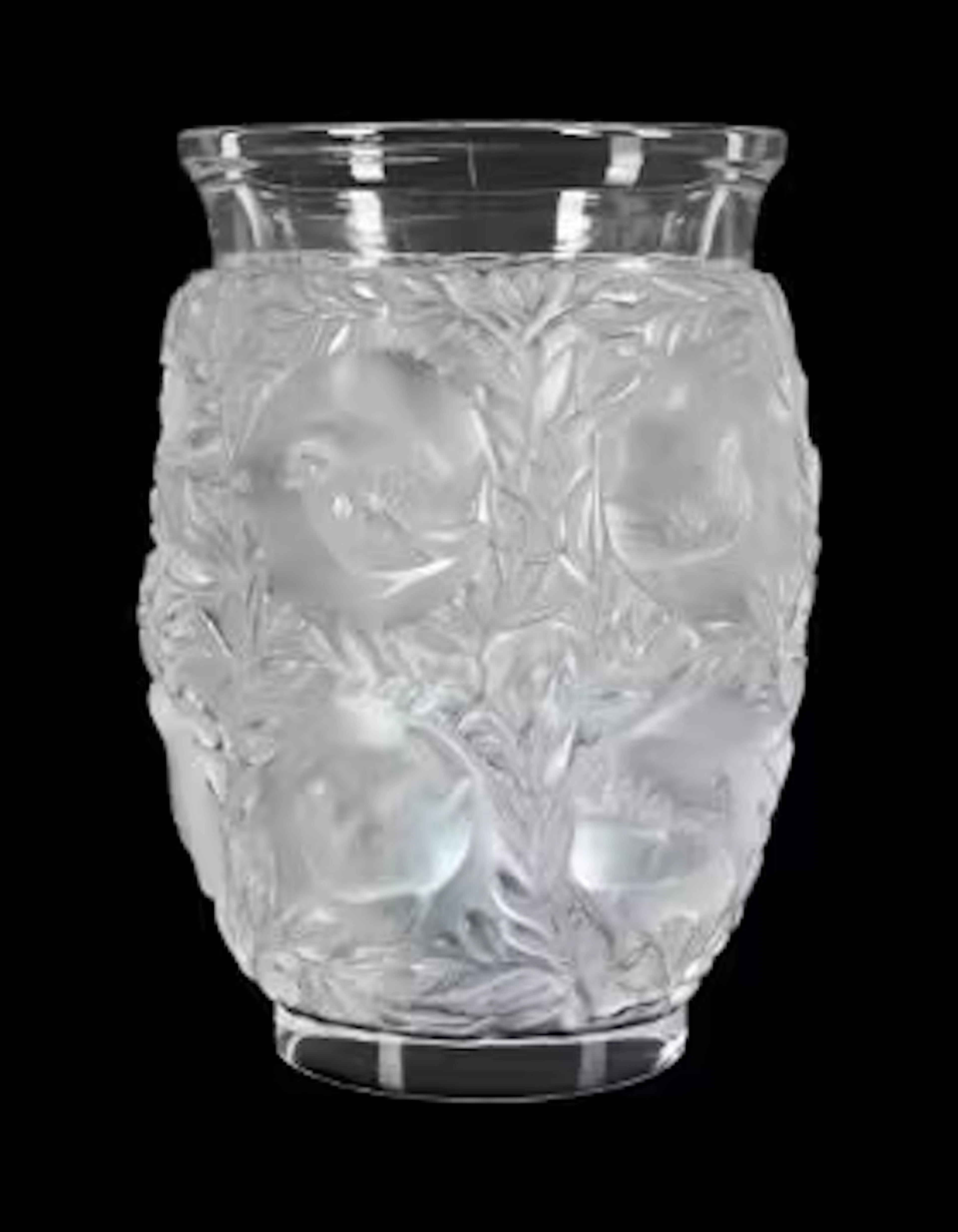 RENÉ LALIQUE (FRENCH, 1860-1945), ‘BAGATELLE’ VASE; DESIGNED 1939; POST 1945