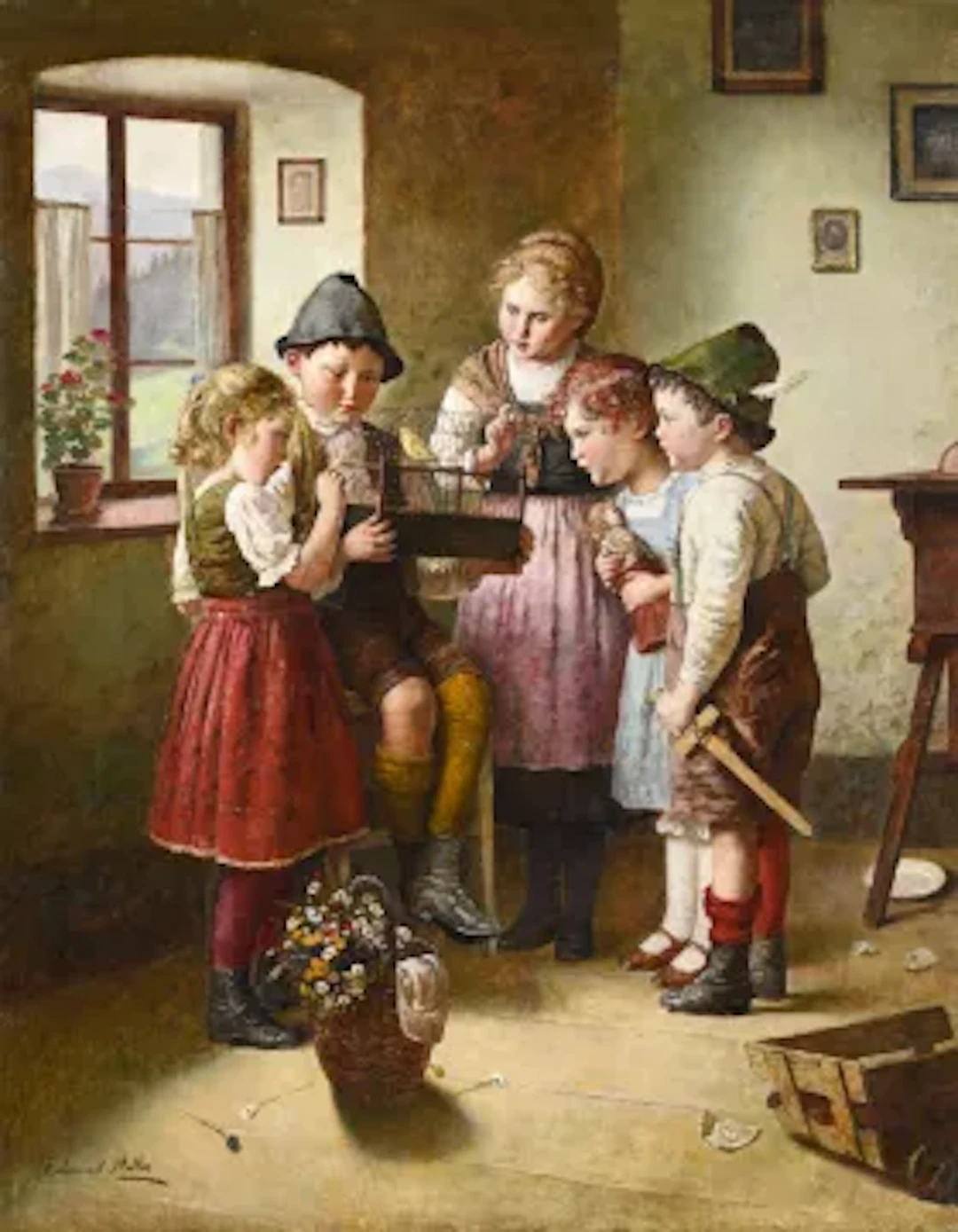 λ EDMUND ADLER (AUSTRIAN 1876-1965), THE CANARY