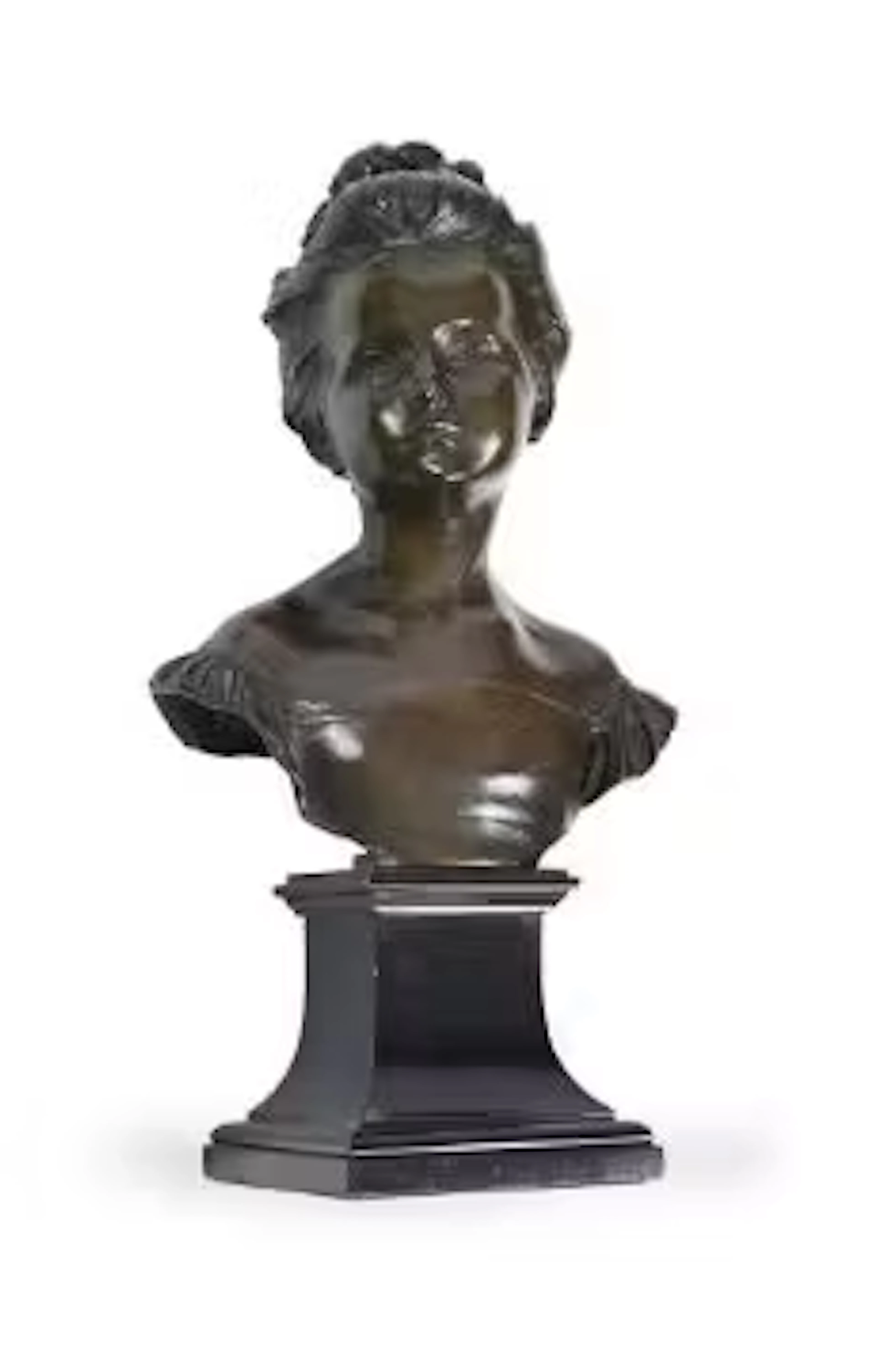 ALFRED DRURY RA (1856-1944), A BRONZE FIGURE 'THE AGE OF INNOCENCE'
