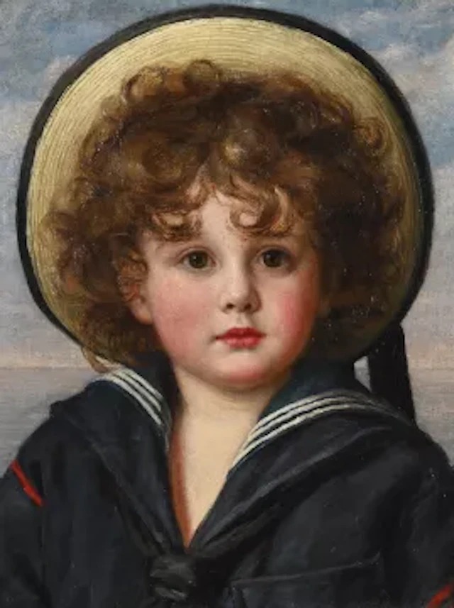 ENGLISH SCHOOL (LATE 19TH CENTURY), PORTRAIT OF GEORGE HUGH LUCAS