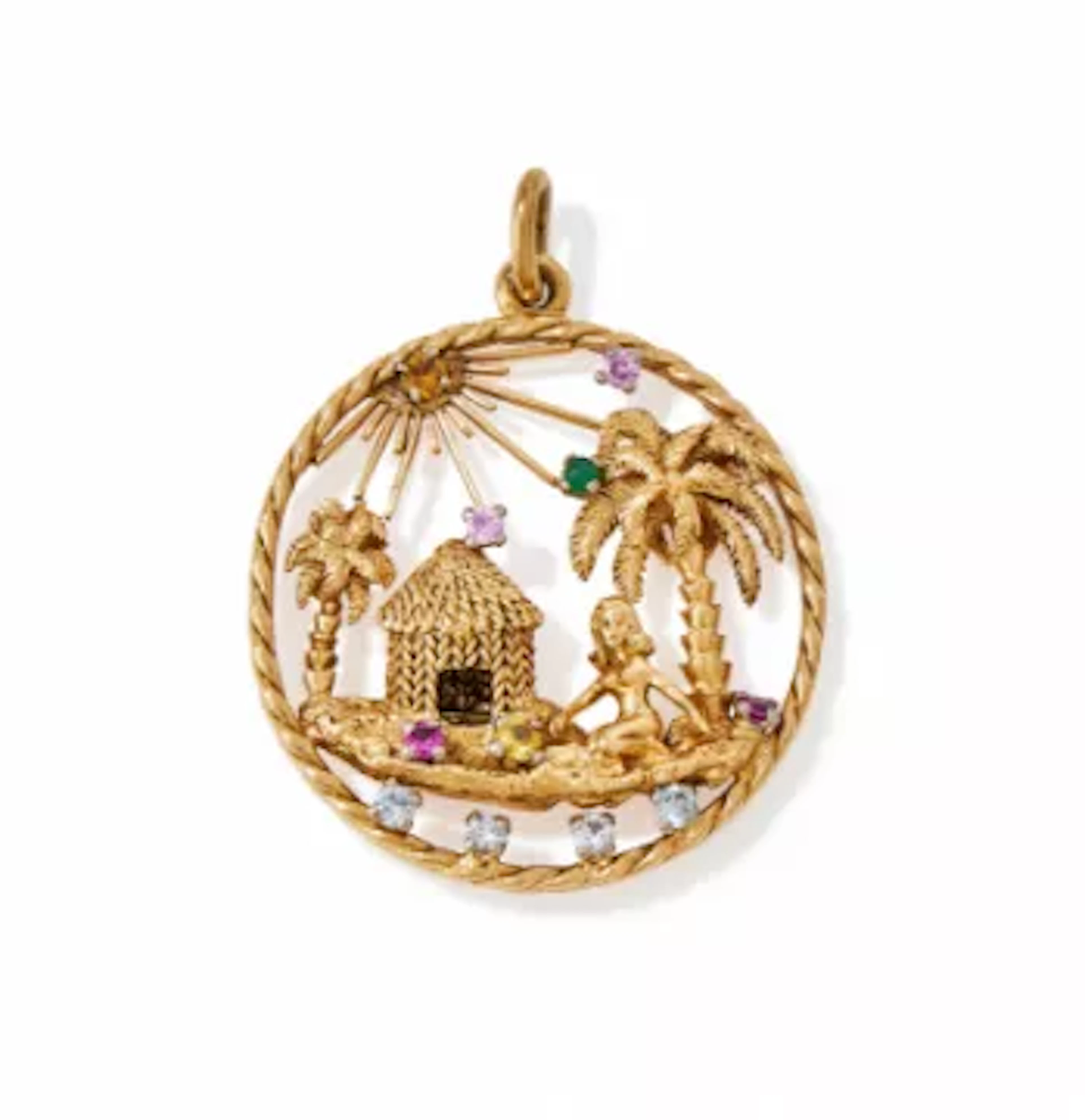 A 1960S FRENCH NOVELTY PENDANT