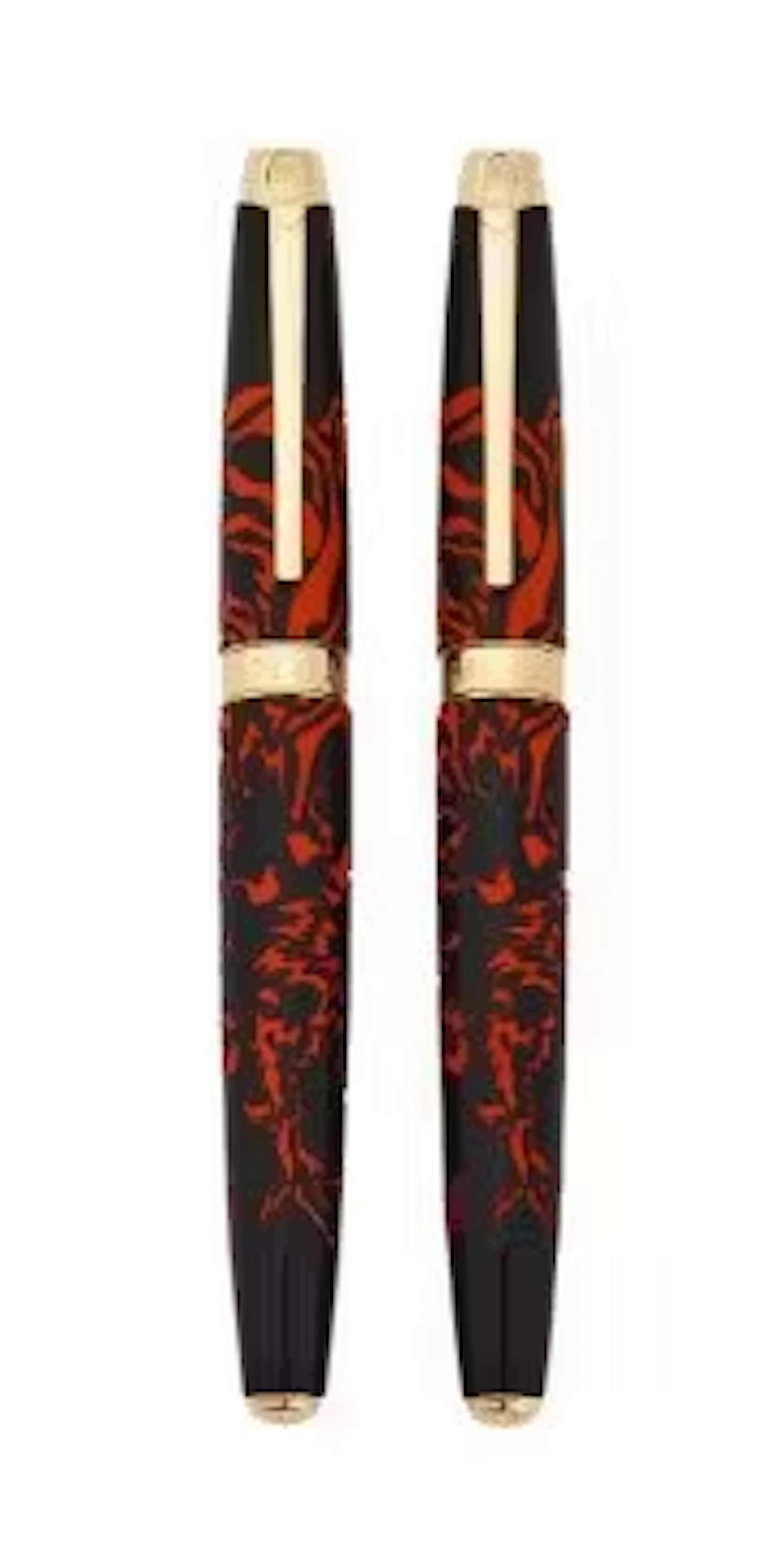CARAN D'ACHE, YEAR OF THE ROOSTER, A LIMITED EDITION FOUNTAIN AND