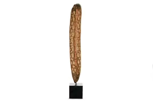 AN ASMAT SPIRIT HEADDRESS