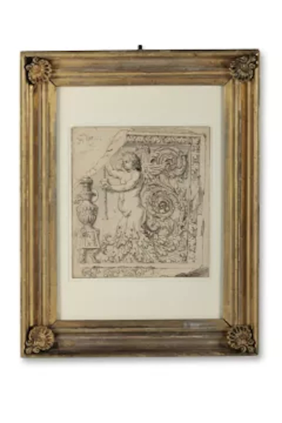 ITALIAN SCHOOL, 18TH CENTURY, DRAWING OF A ROMAN MARBLE RELIEF FROM