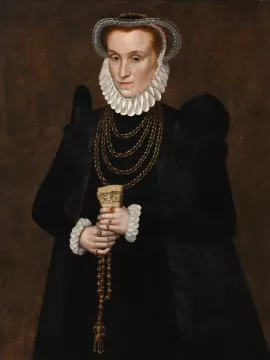CIRCLE OF ADRIAEN THOMASZ KEY (FLEMISH CIRCA 1544 - AFTER 1589), PORTRAIT