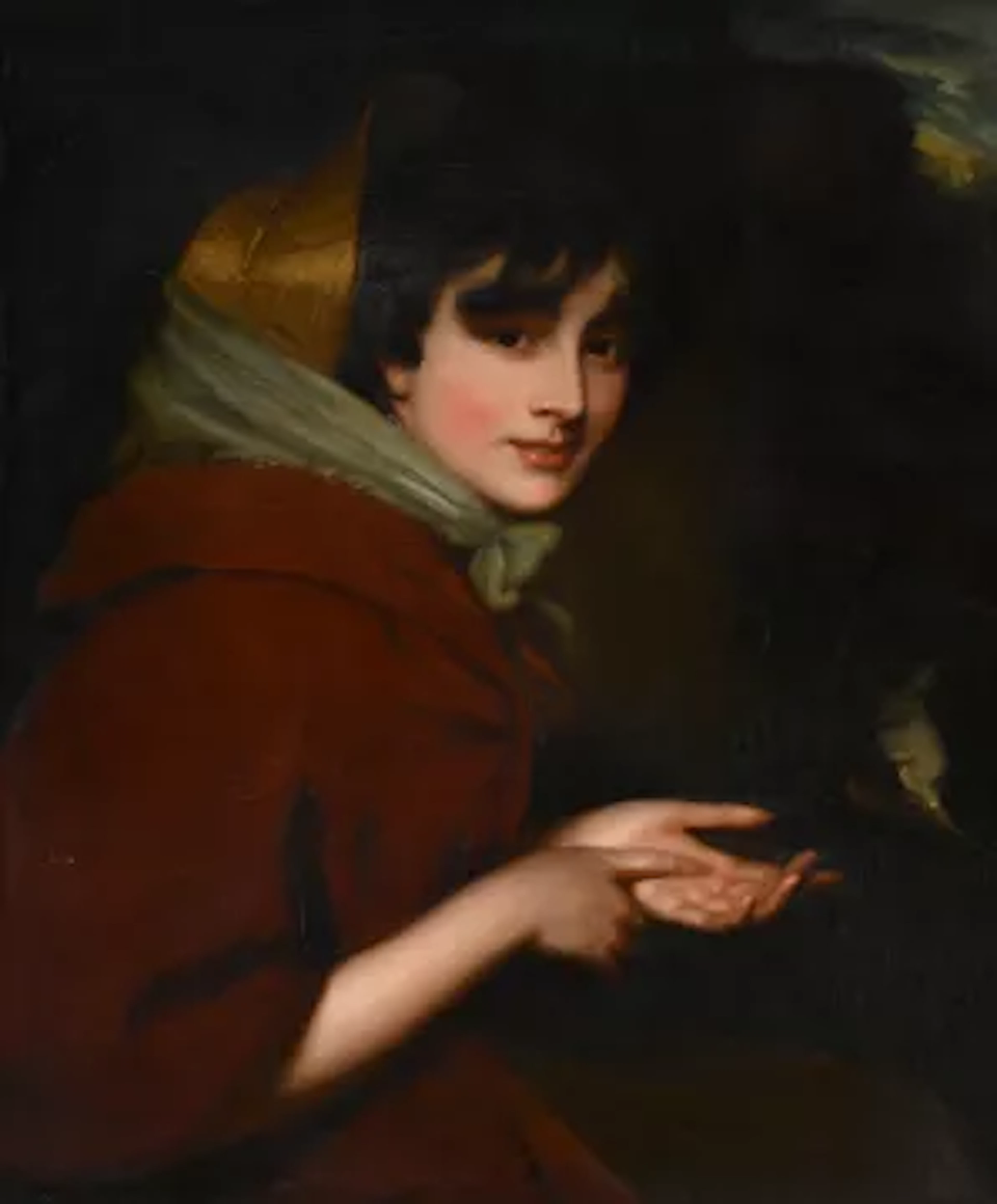 CIRCLE OF JOHN OPIE (BRITISH 1761-1807), PORTRAIT OF PLEASANCE