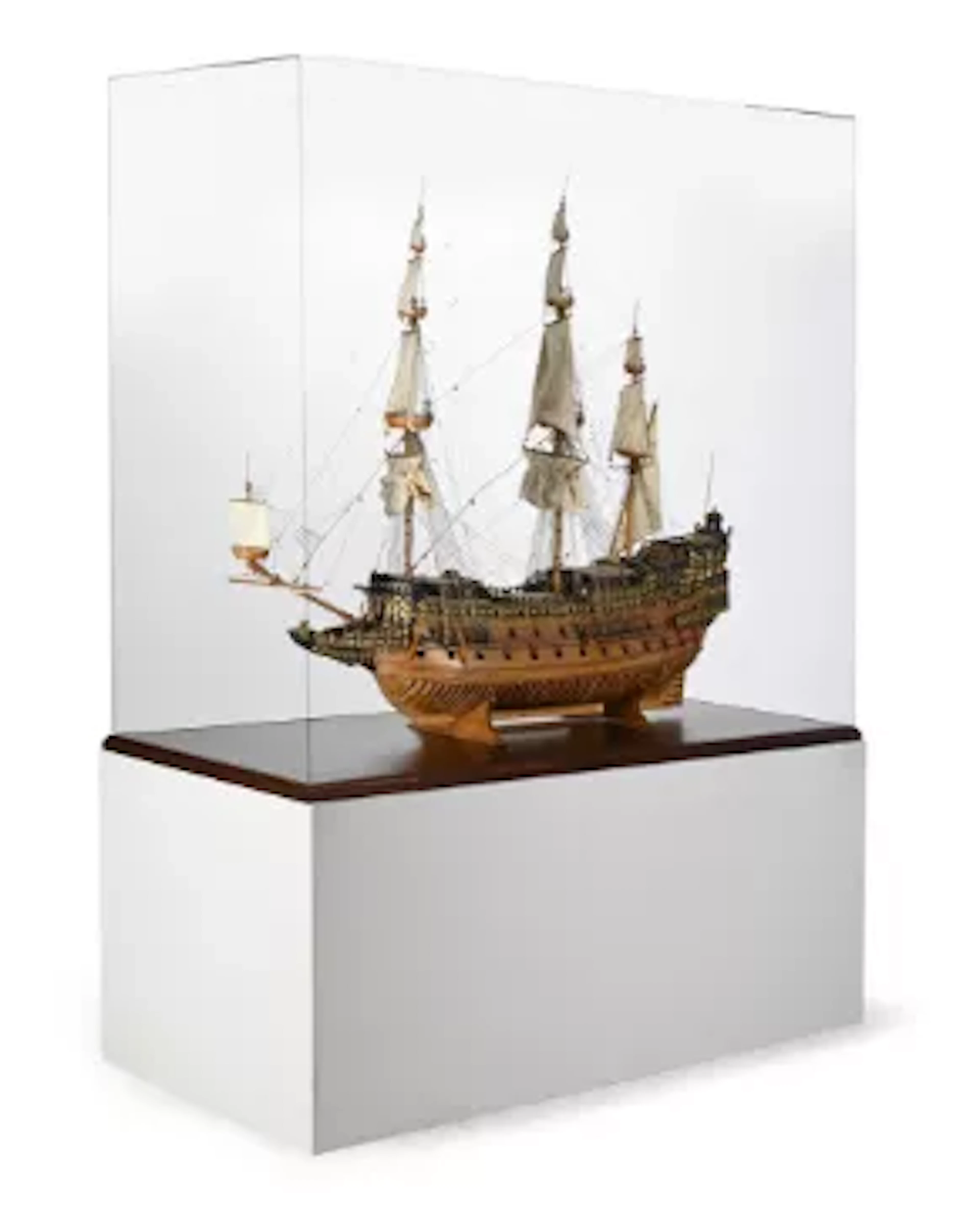 ‡ A SCALE MODEL SHIP OF 'THE SOVEREIGN OF THE SEAS', EARLY 20TH CENTURY