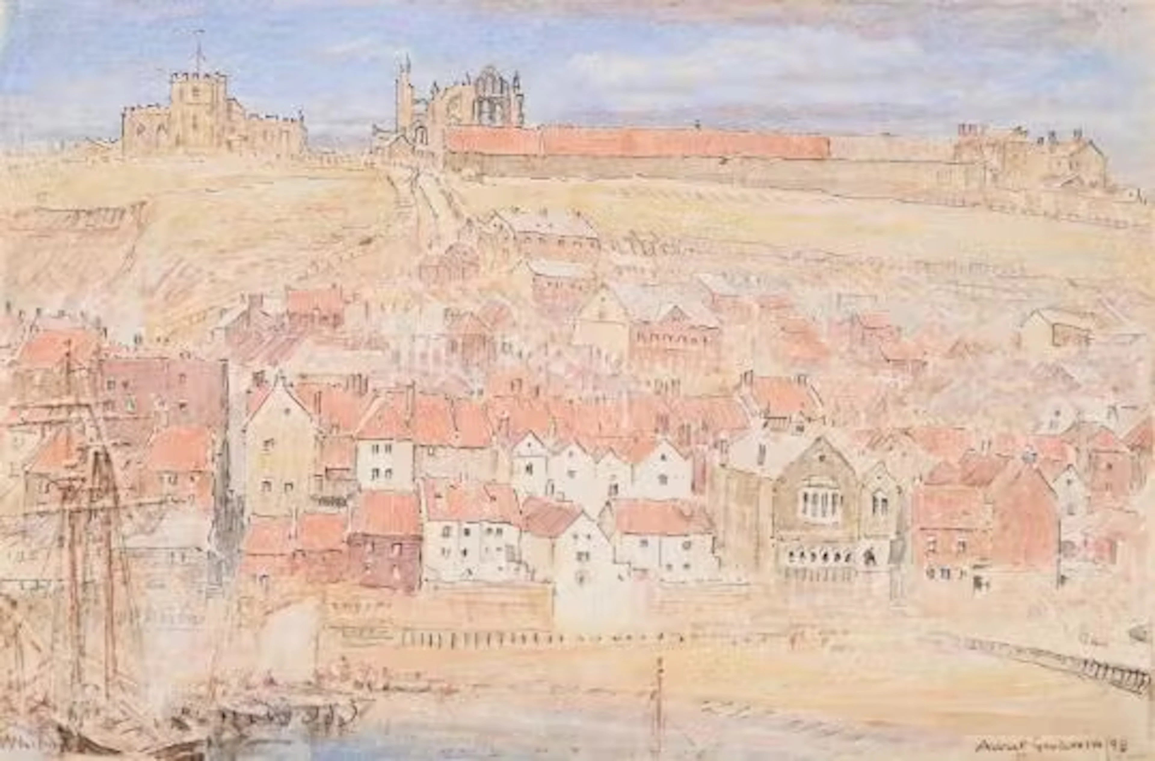 ALBERT GOODWIN (BRITISH 1845 - 1932), WHITBY