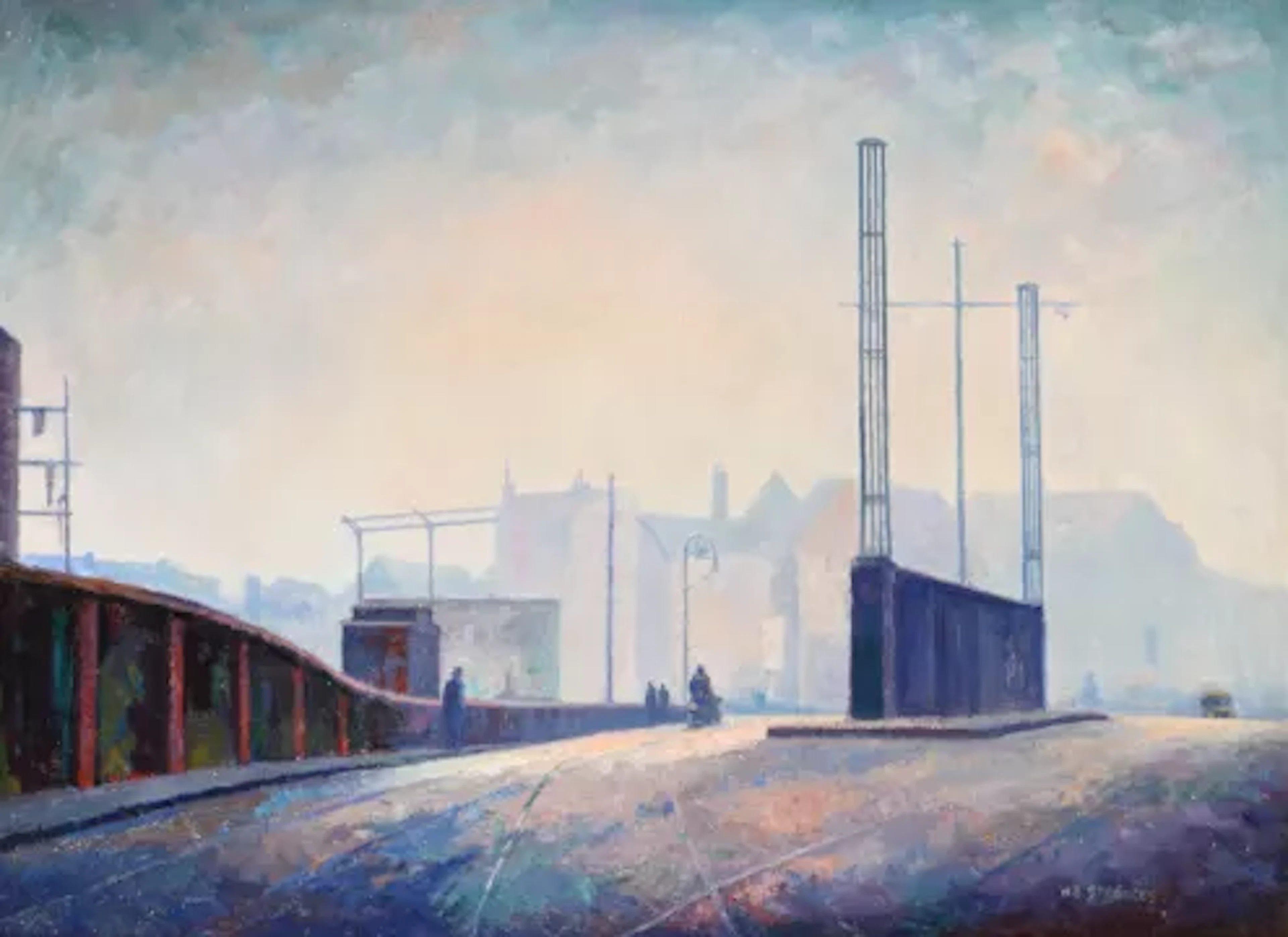 λ WALTER STEGGLES (BRITISH 1908-1997), BOW BRIDGE