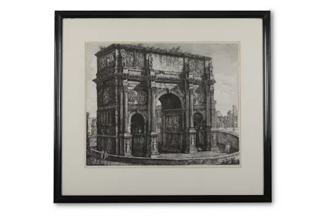 LUIGI ROSSINI (ITALIAN, 1790 - 1857), TWO VIEWS OF ROME