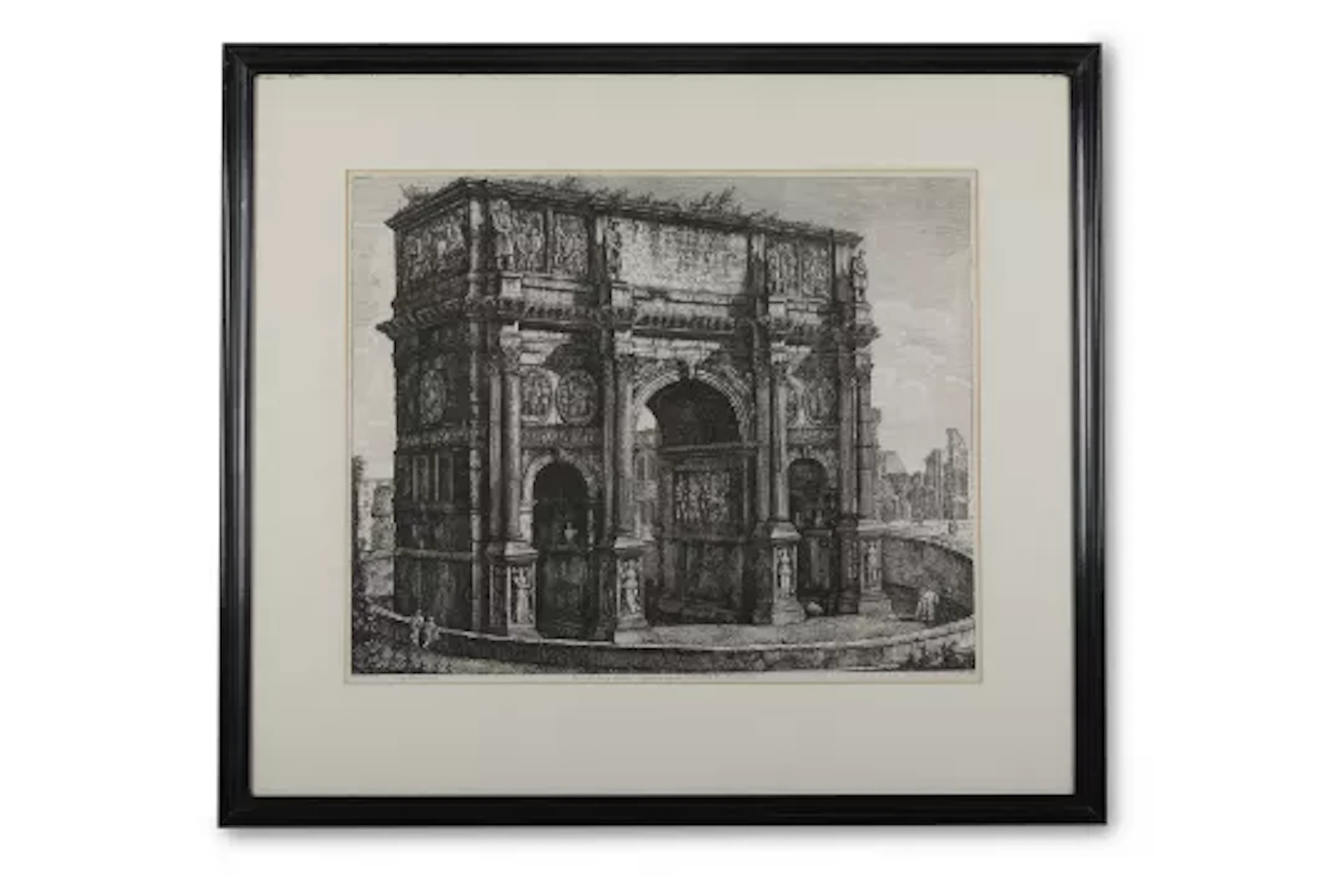 LUIGI ROSSINI (ITALIAN, 1790 - 1857), TWO VIEWS OF ROME