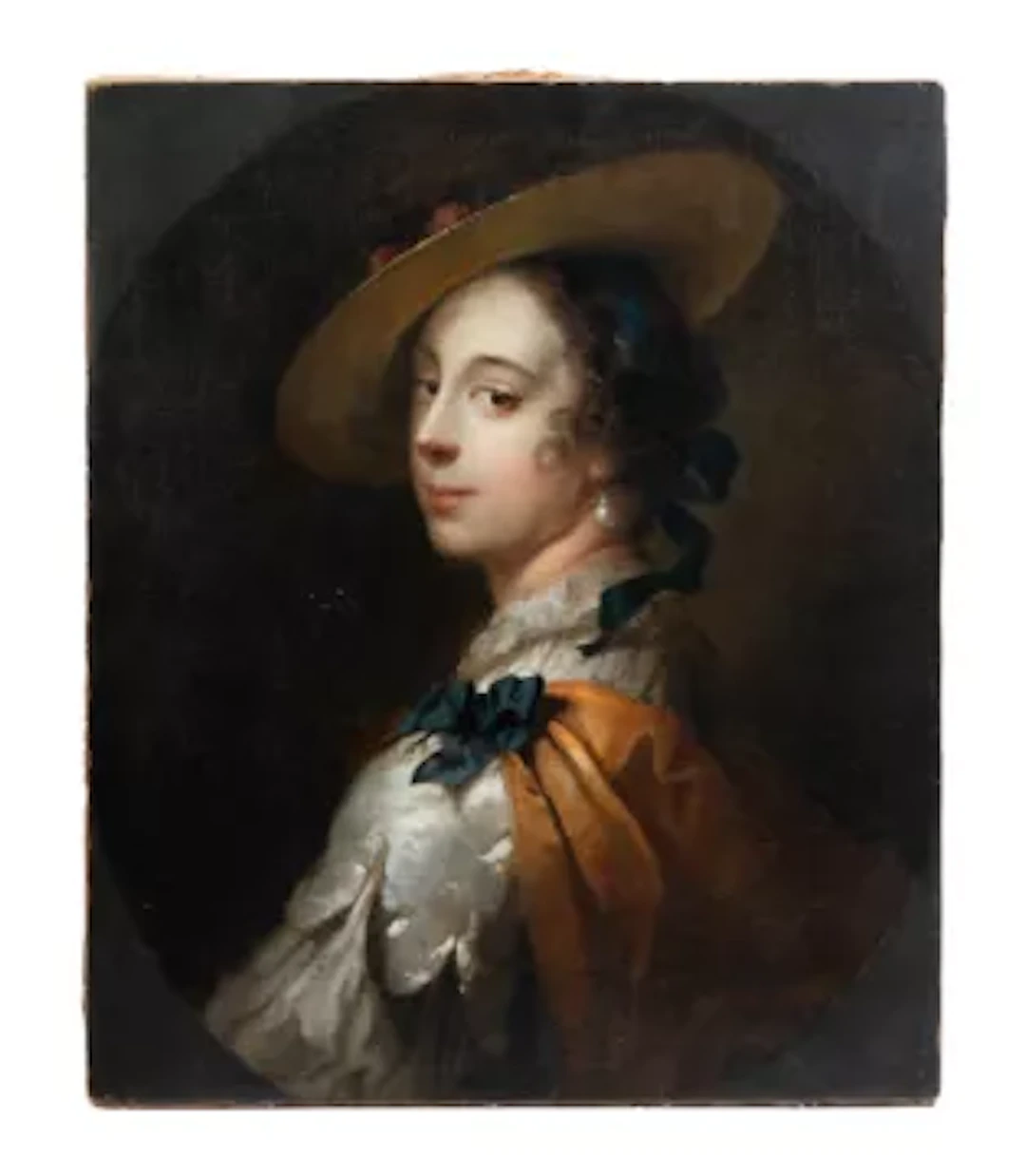 ATTRIBUTED TO FRANZ VAN DER MIJN (DUTCH 1719-1785), PORTRAIT OF A LADY