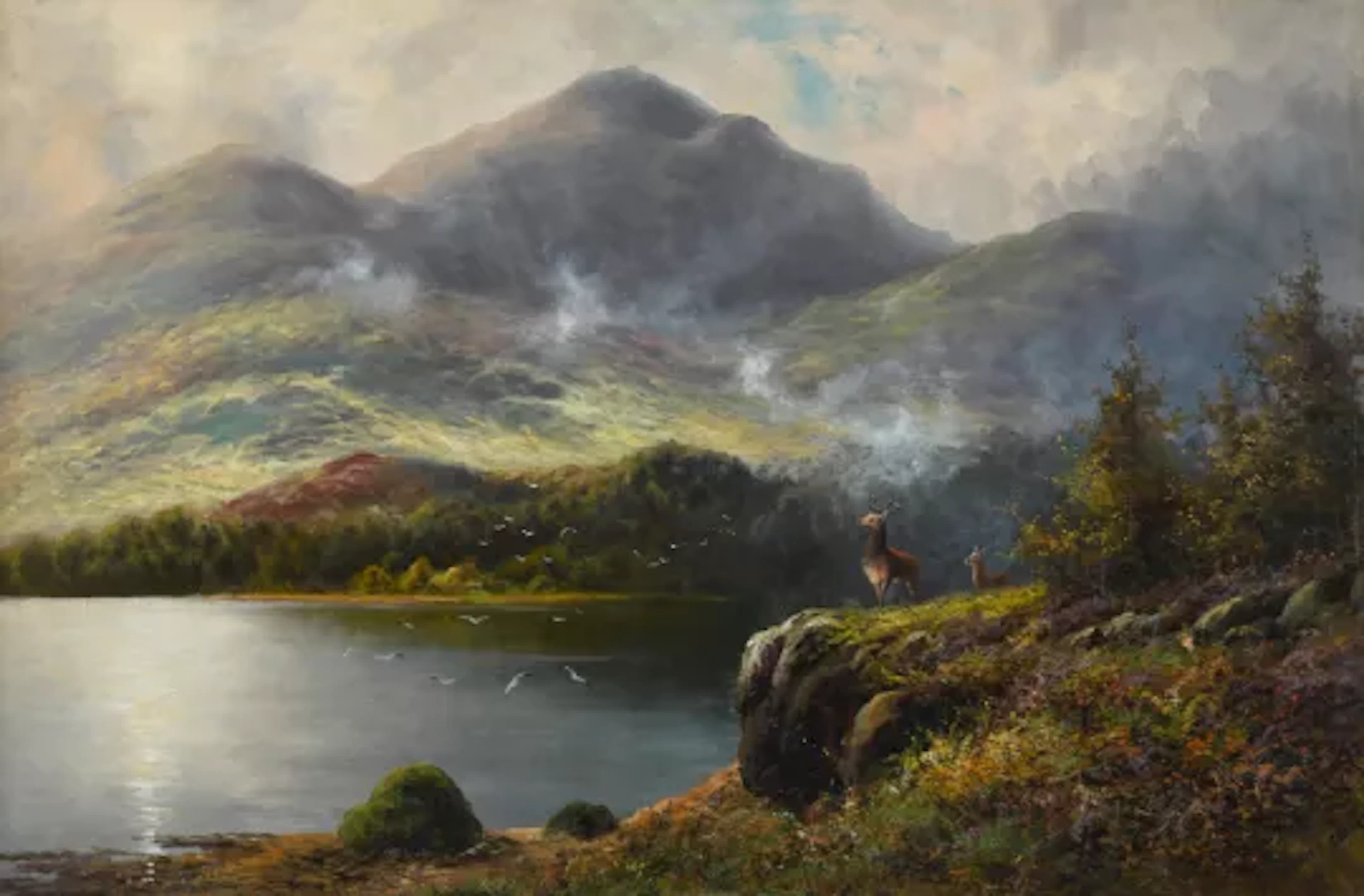 CHARLES STUART (SCOTTISH 19TH CENTURY), THE MONARCH OF THE GLEN