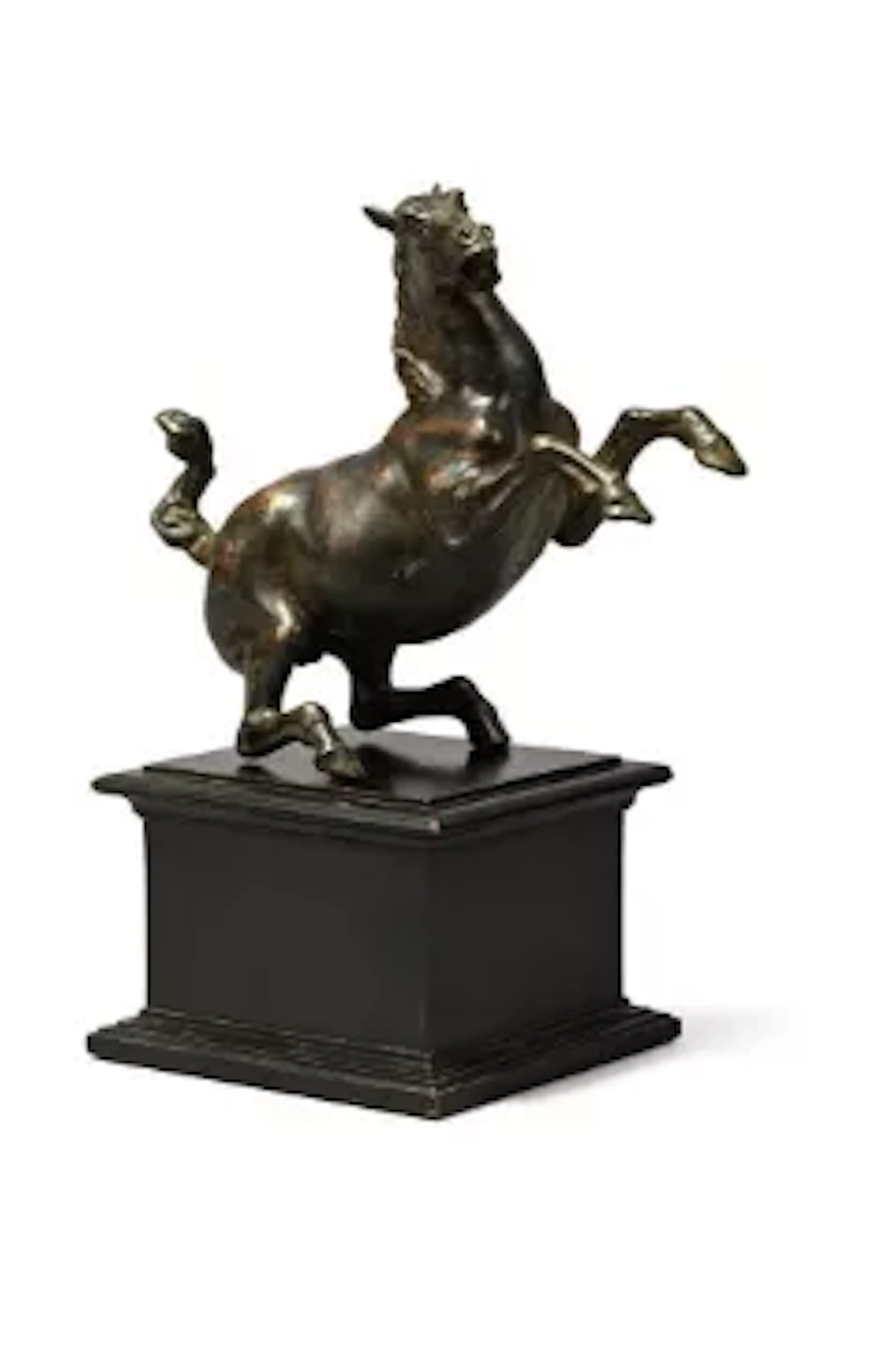 AFTER THE MODEL BY LEONARDO DA VINCI (ITALIAN, 1452-1519), A BRONZE