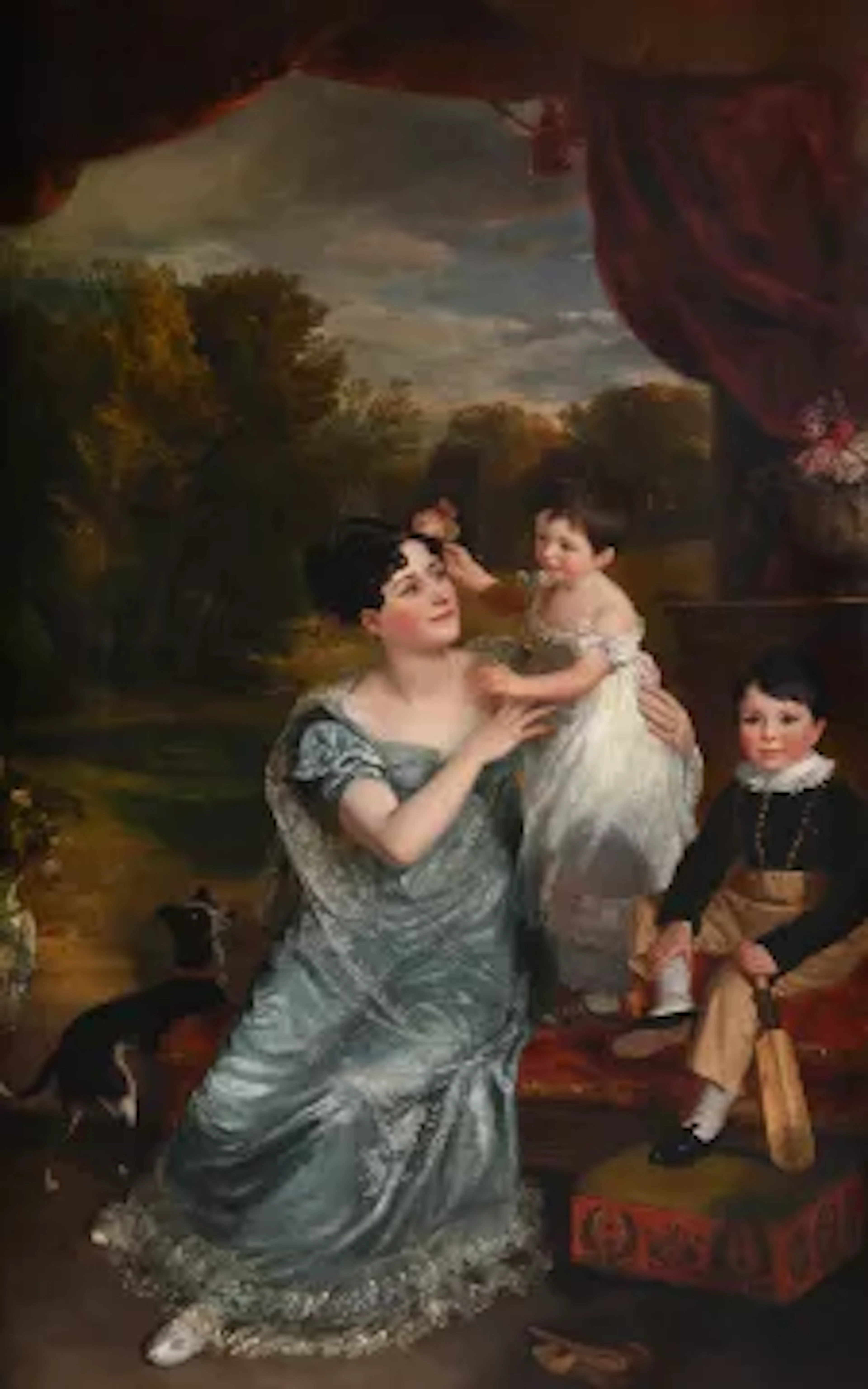 RAMSAY RICHARD REINAGLE, FRANCES TURNER, MRS ROBERT WILLIAMS, WITH