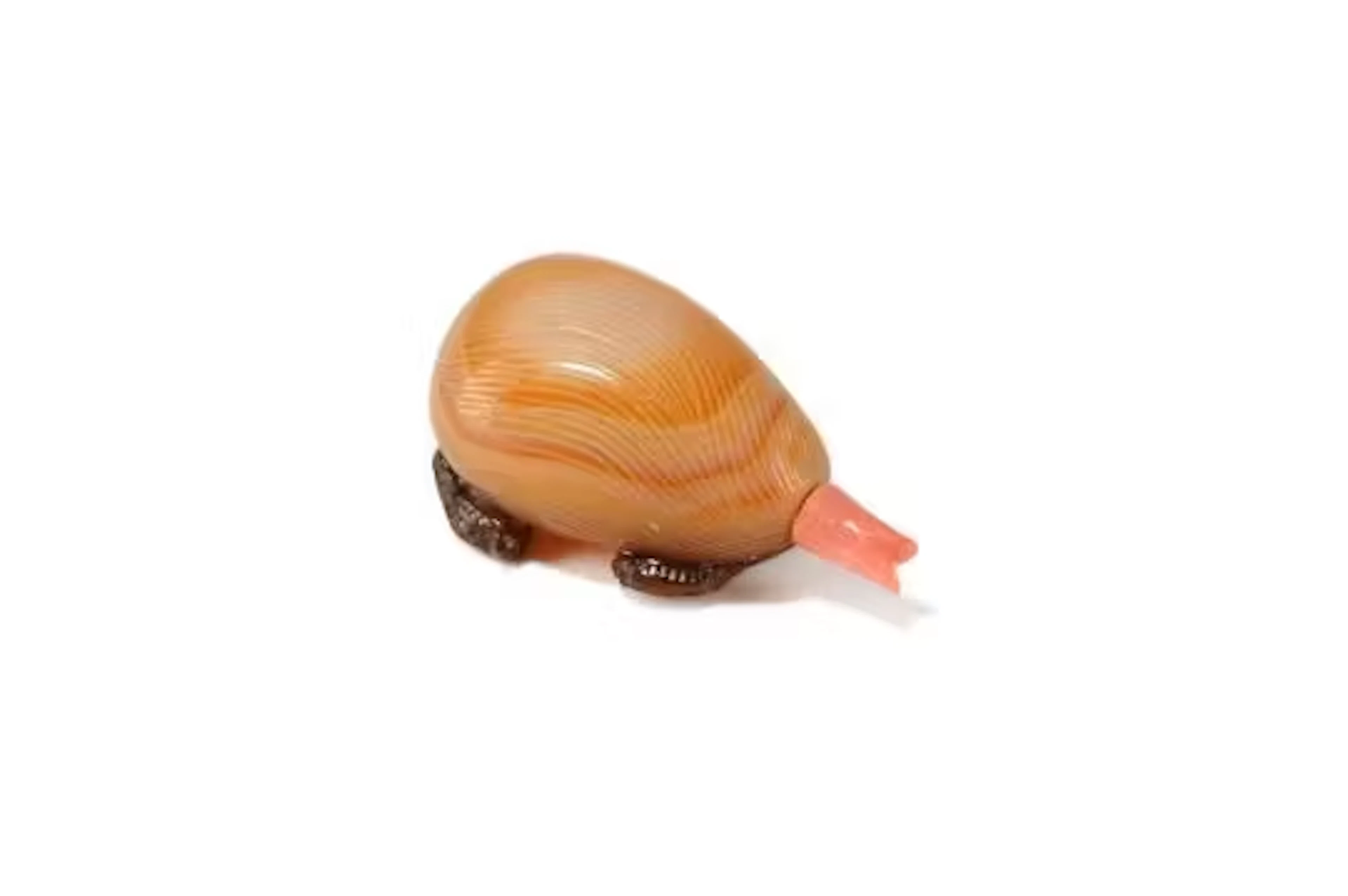 Y A Chinese agate 'Jujube and peanut' snuff bottle