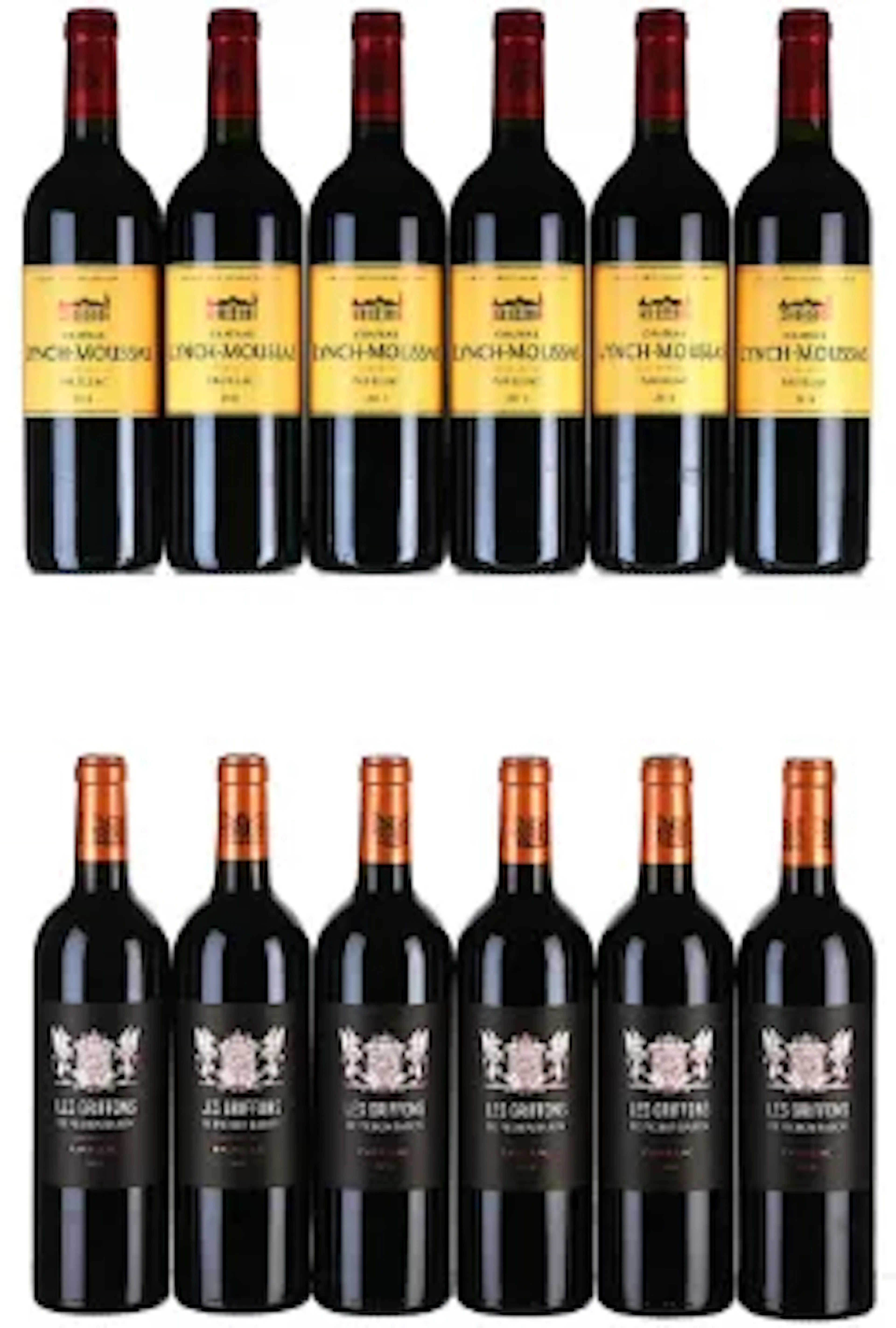 2011/2016 Mixed Lot of Chateau Lynch-Moussas and Les Griffons de Pichon