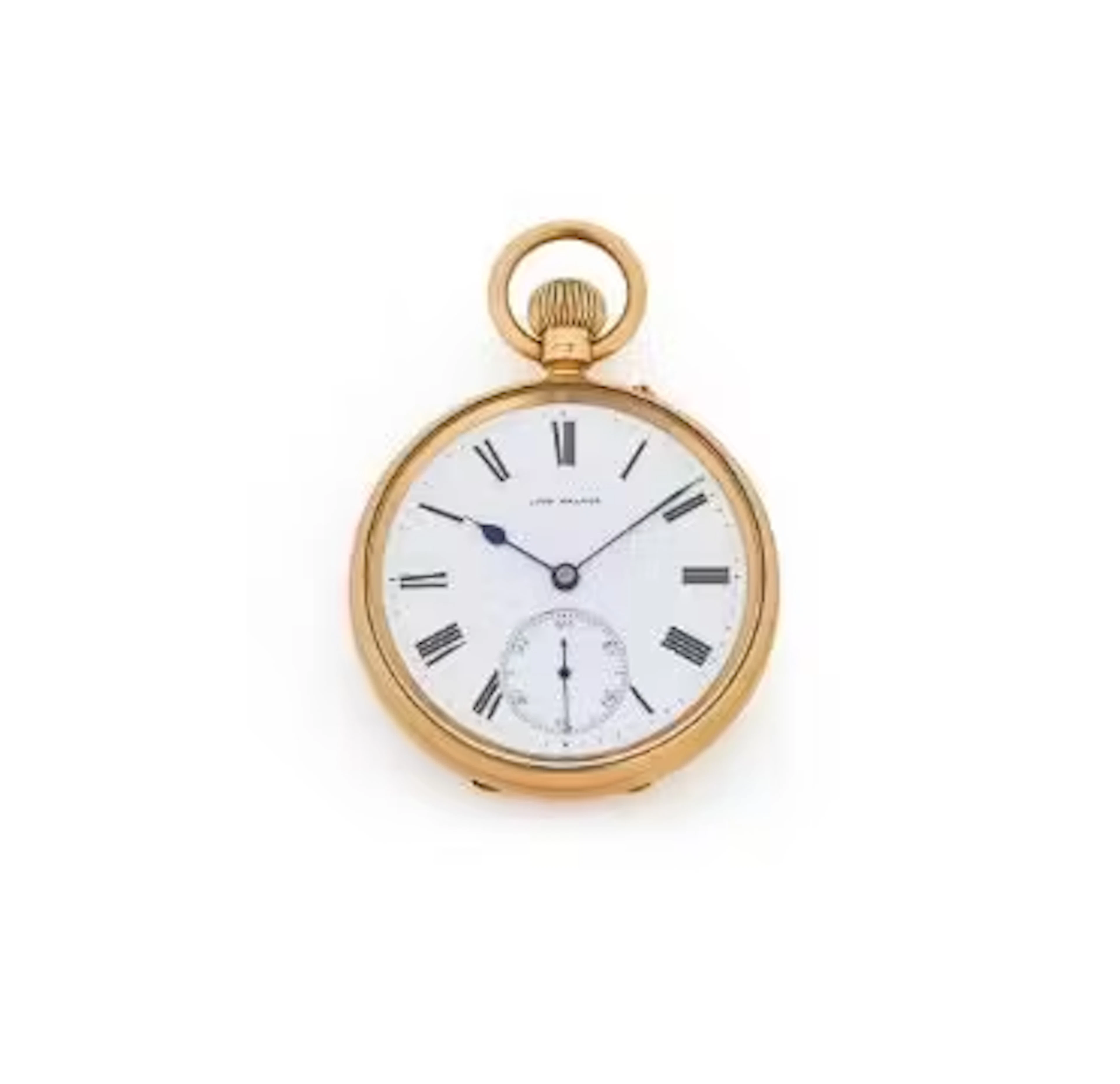 JOHN WALKER, AN 18 CARAT GOLD KEYLESS WIND OPEN FACE POCKET WATCH