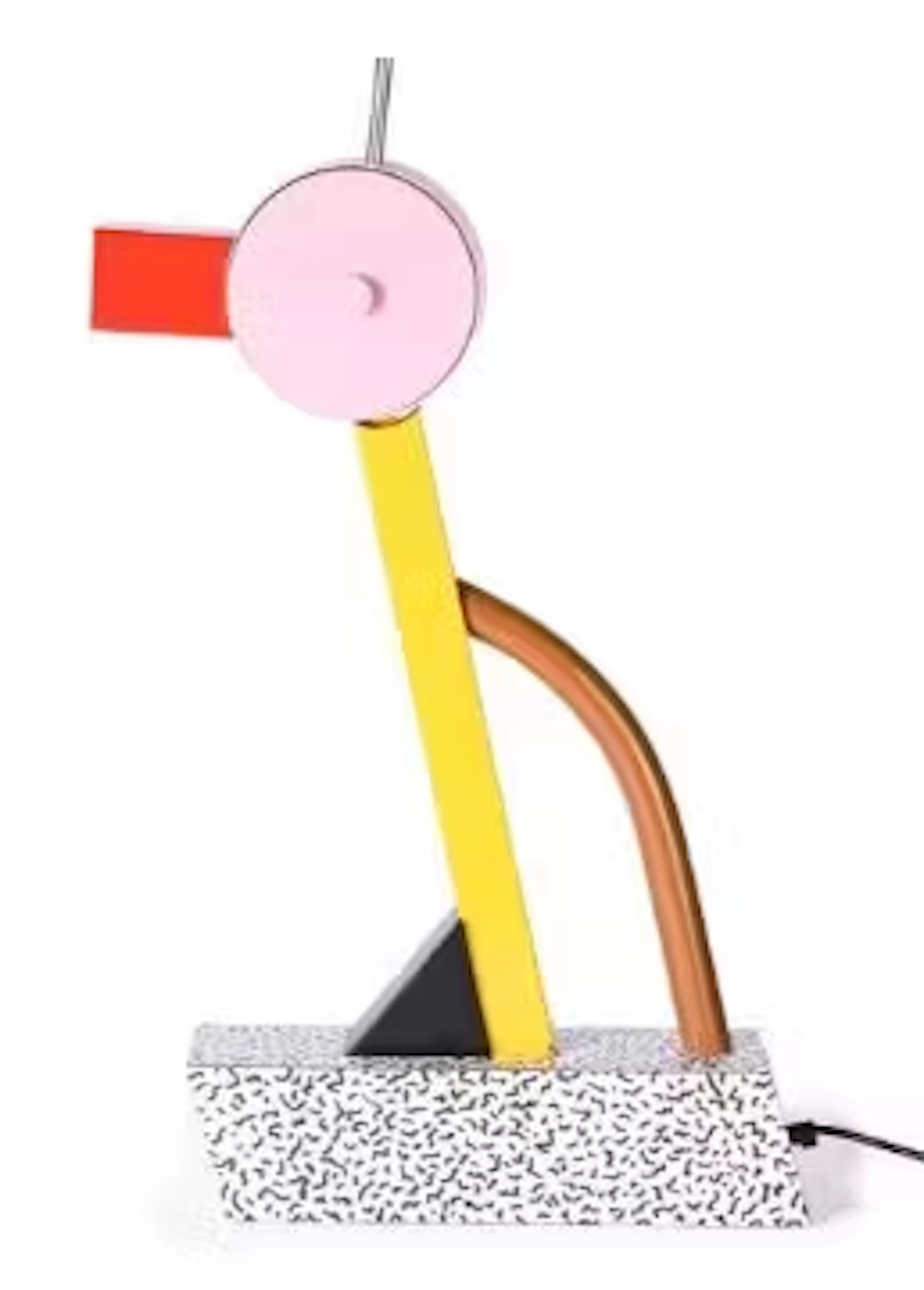 ETTORE SOTTSASS (ITALIAN, 1917-2007), 'TAHITI' LAMP; 1981