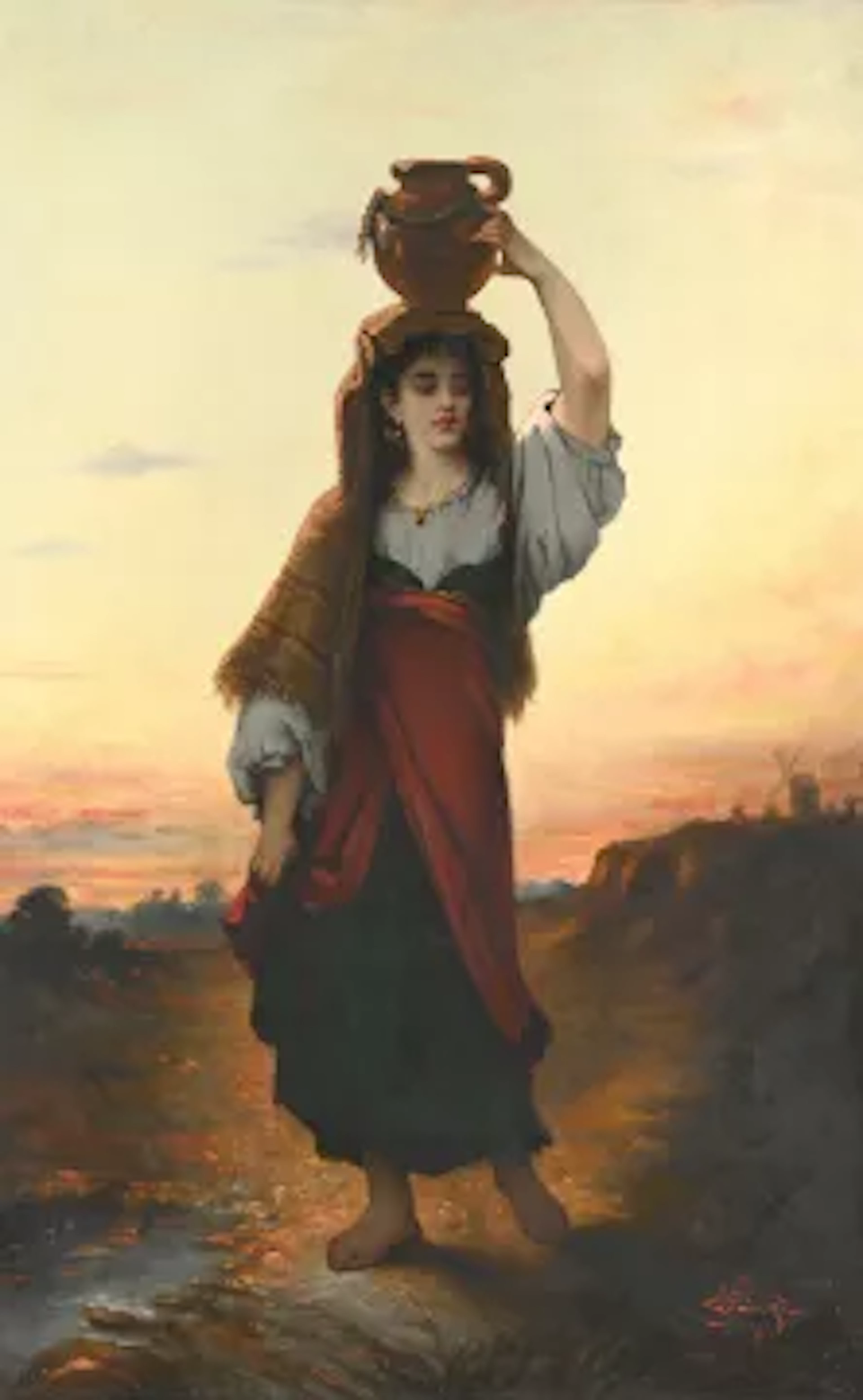 ÉMILE GAMBOGI (ITALIAN 1819–1895), THE WATER CARRIER