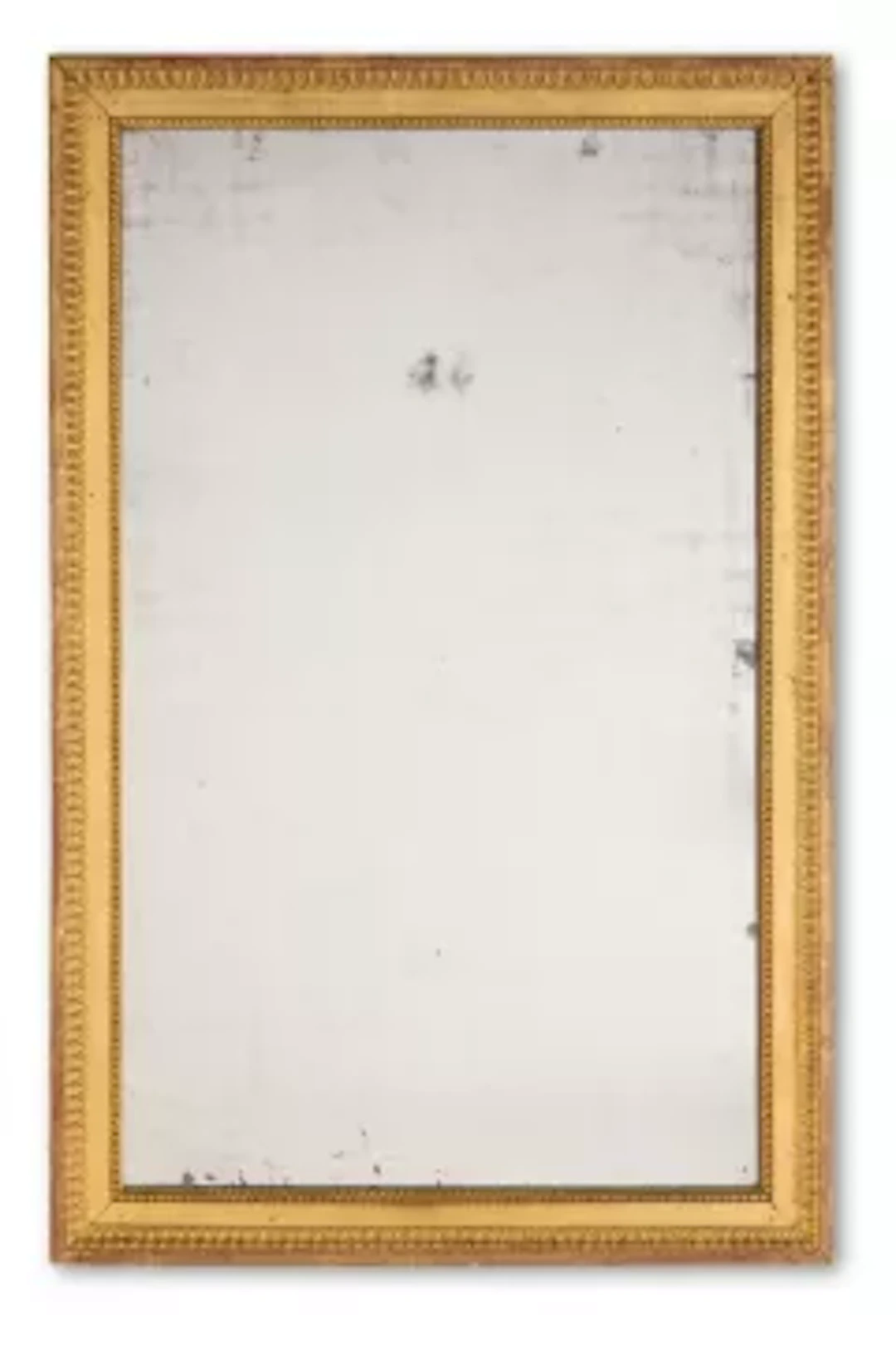 A LOUIS XVI GILTWOOD MIRROR, LATE 18TH CENTURY
