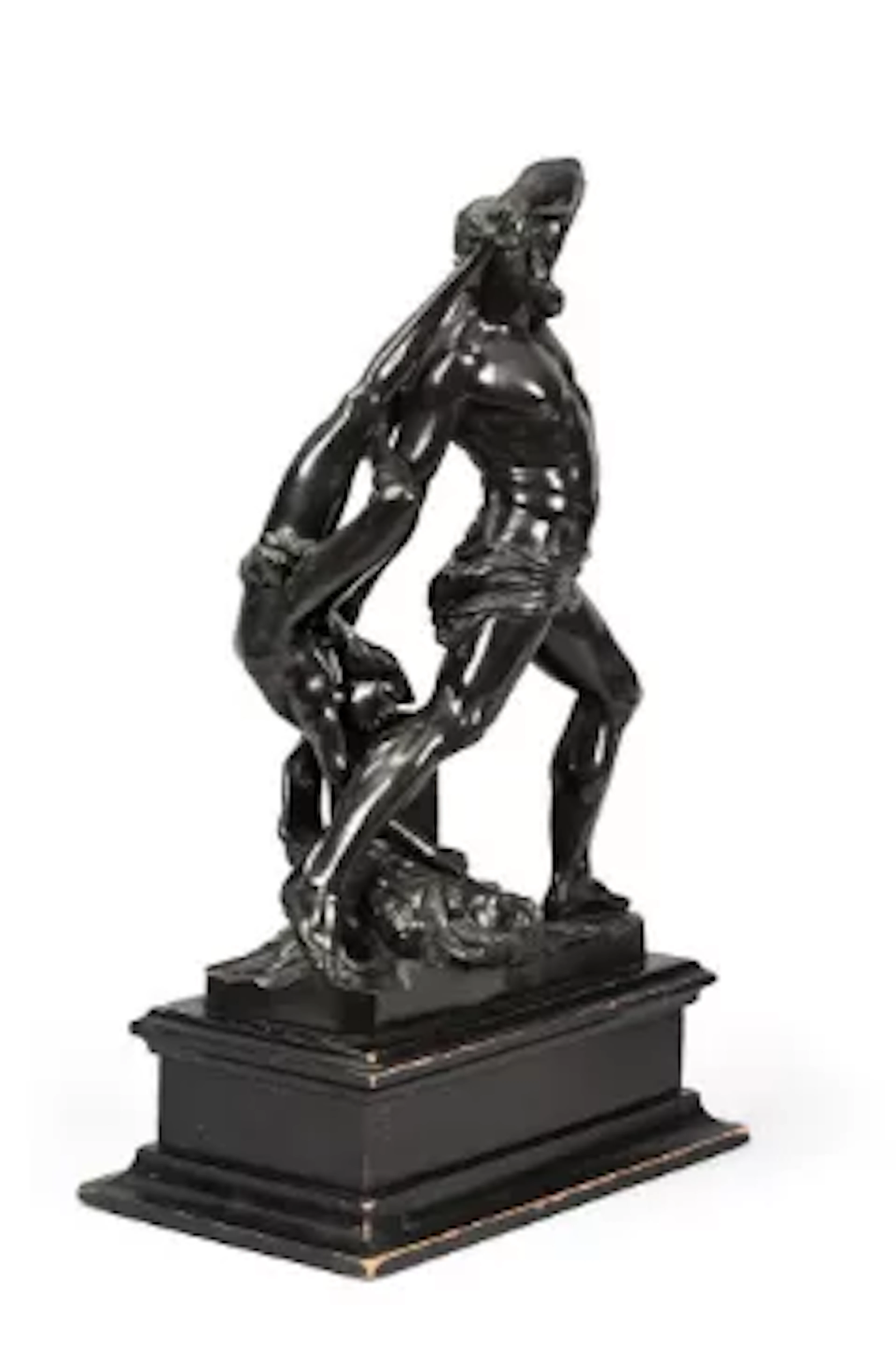 AFTER ANTONIO CANOVA, A BRONZE FIGURE OF HERCULES AND LICHAS, FRENCH