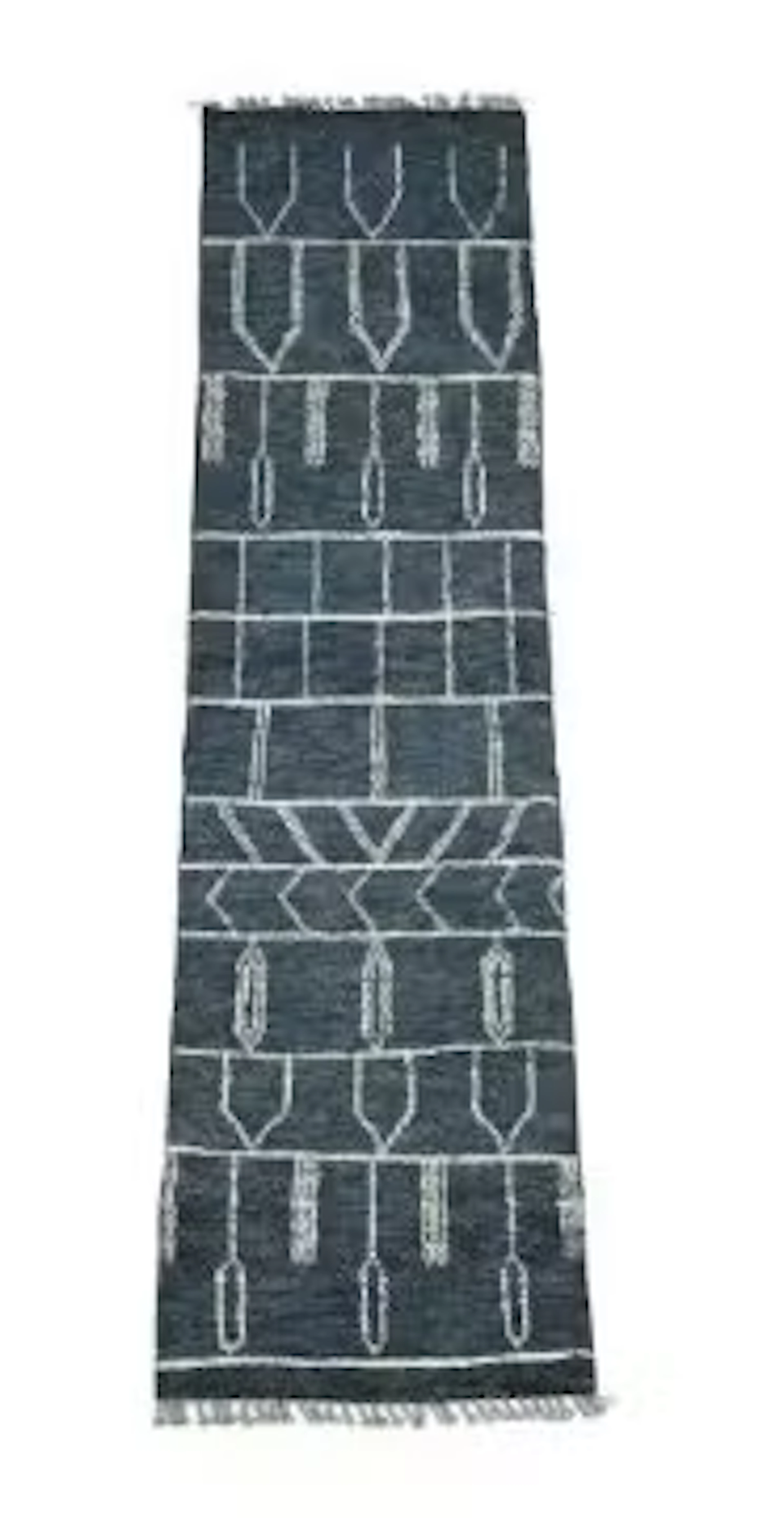A MOROCCAN WOOL RUNNER