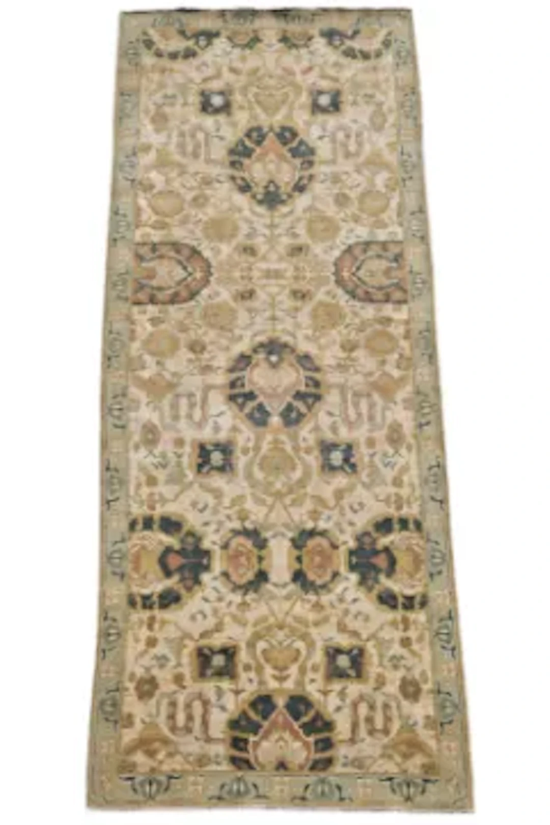 AN AKIRA RUNNER OR GALLERY CARPET