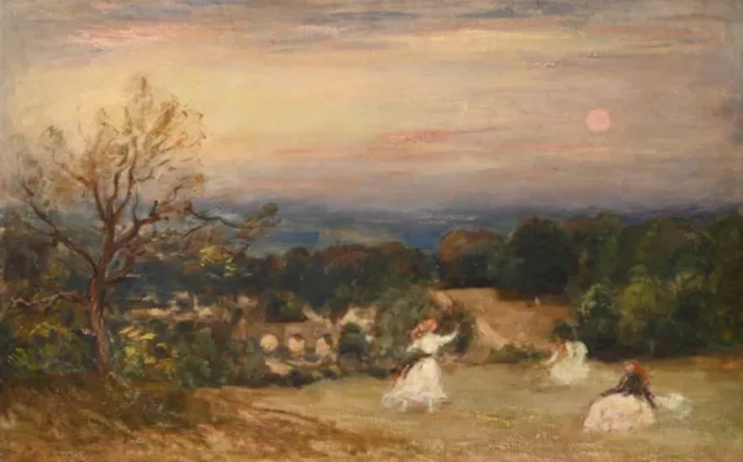 PHILIP WILSON STEER (BRITISH 1860-1942), VIEW OF LUDLOW: AUTUMN SUNSET
