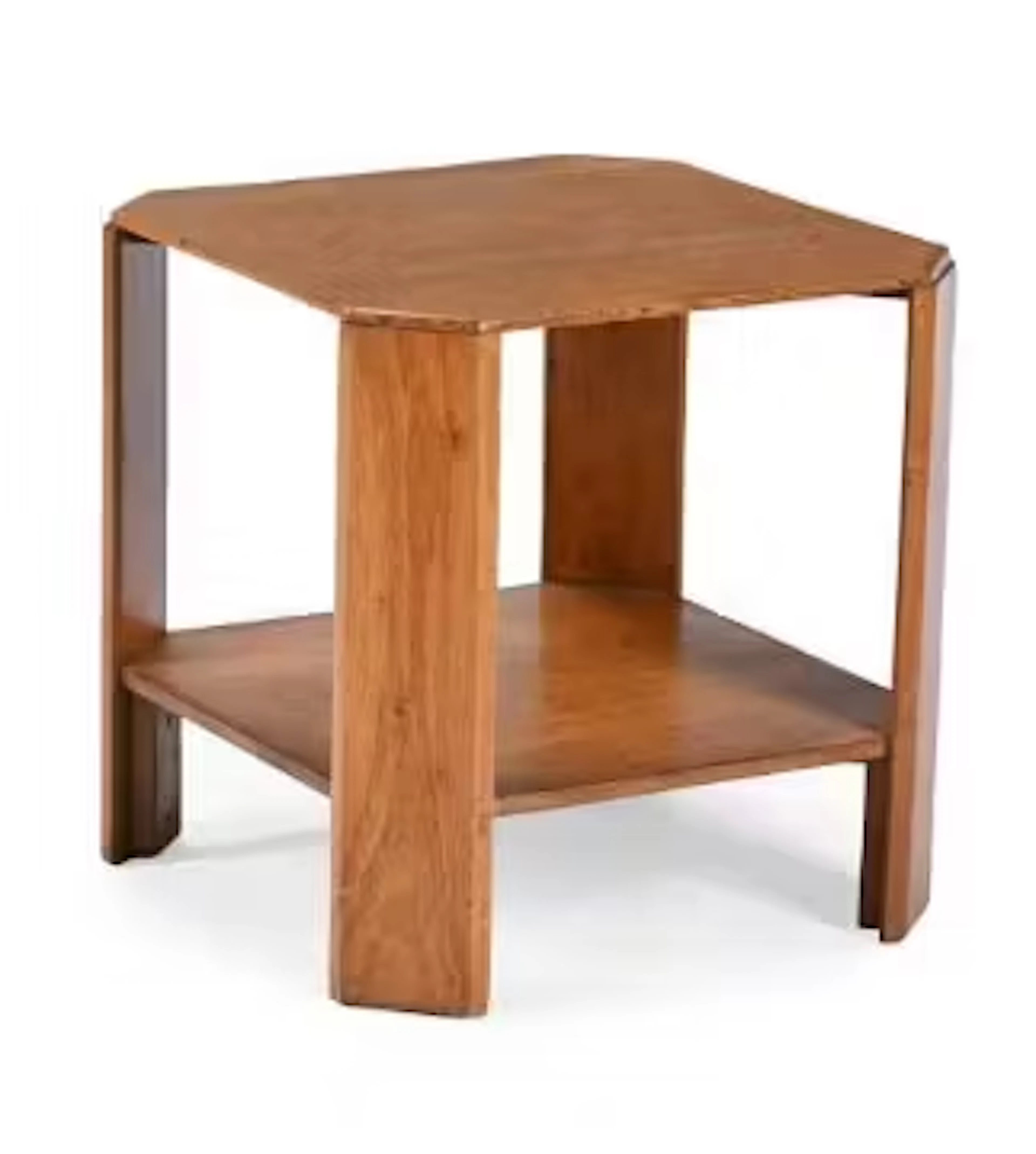 AN ART DECO OAK SIDE TABLE, CIRCA 1930