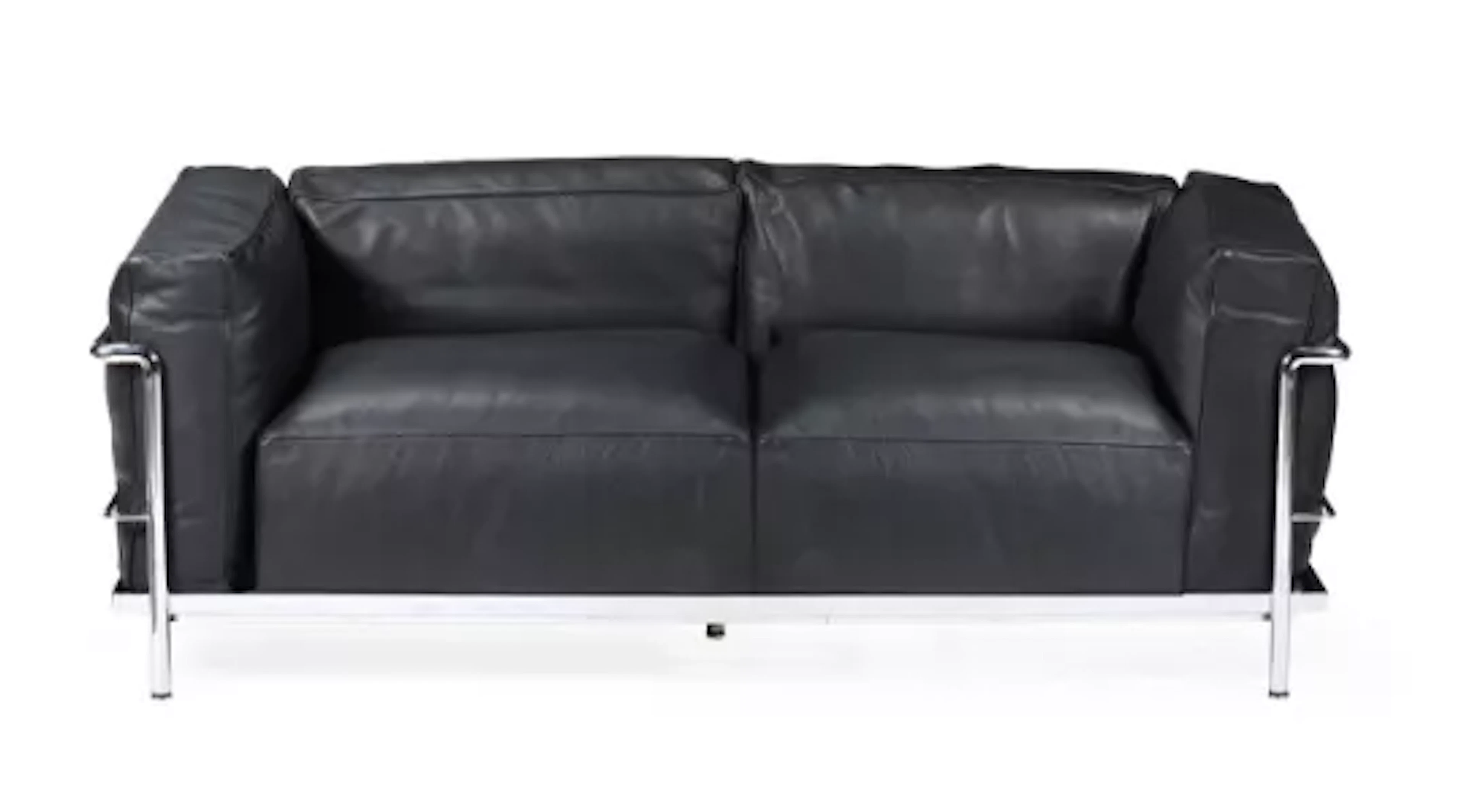 LE CORBUSIER (SWISS/FRENCH, 1887-1965), 'LC3' TWO-SEAT SOFA, DESIGNED 1965