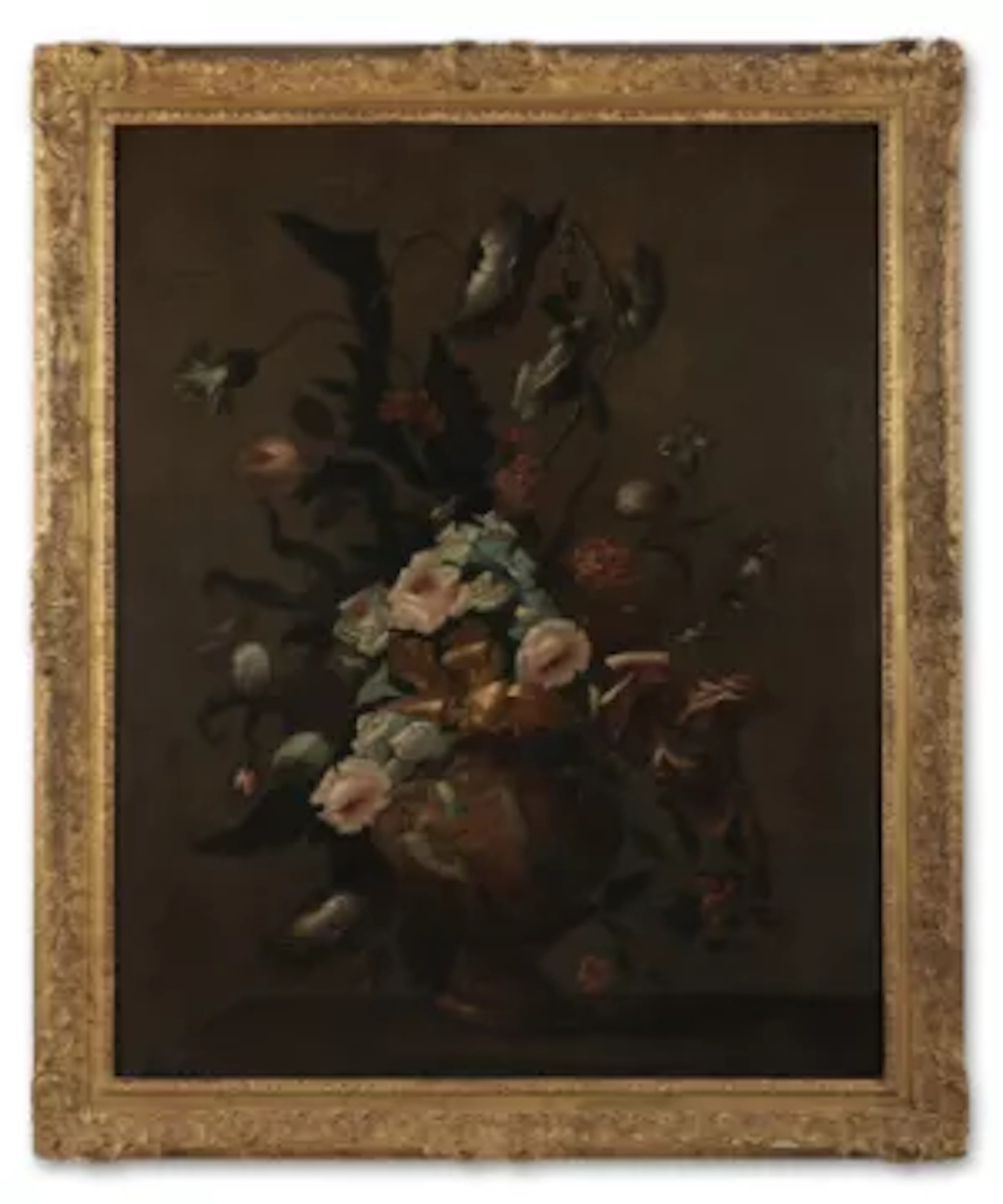 CIRCLE OF ANNE VALLAYER COSTER (FRENCH 1744-1818), STILL-LIFE OF FLOWERS