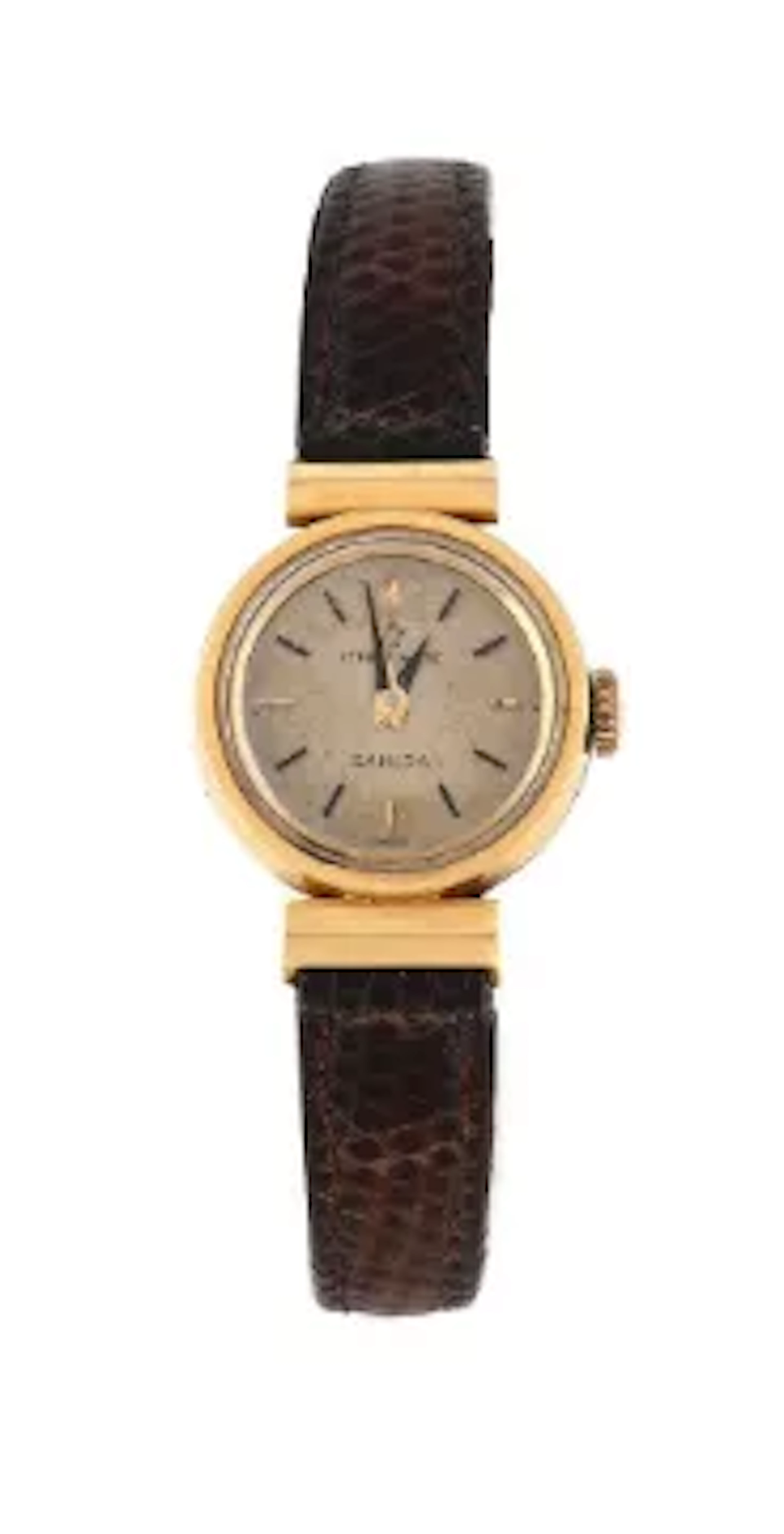 Y ETERNA WATCH CO., ETERNA-MATIC, SAHIDA, A LADY'S 18 CARAT GOLD WRISTWATCH