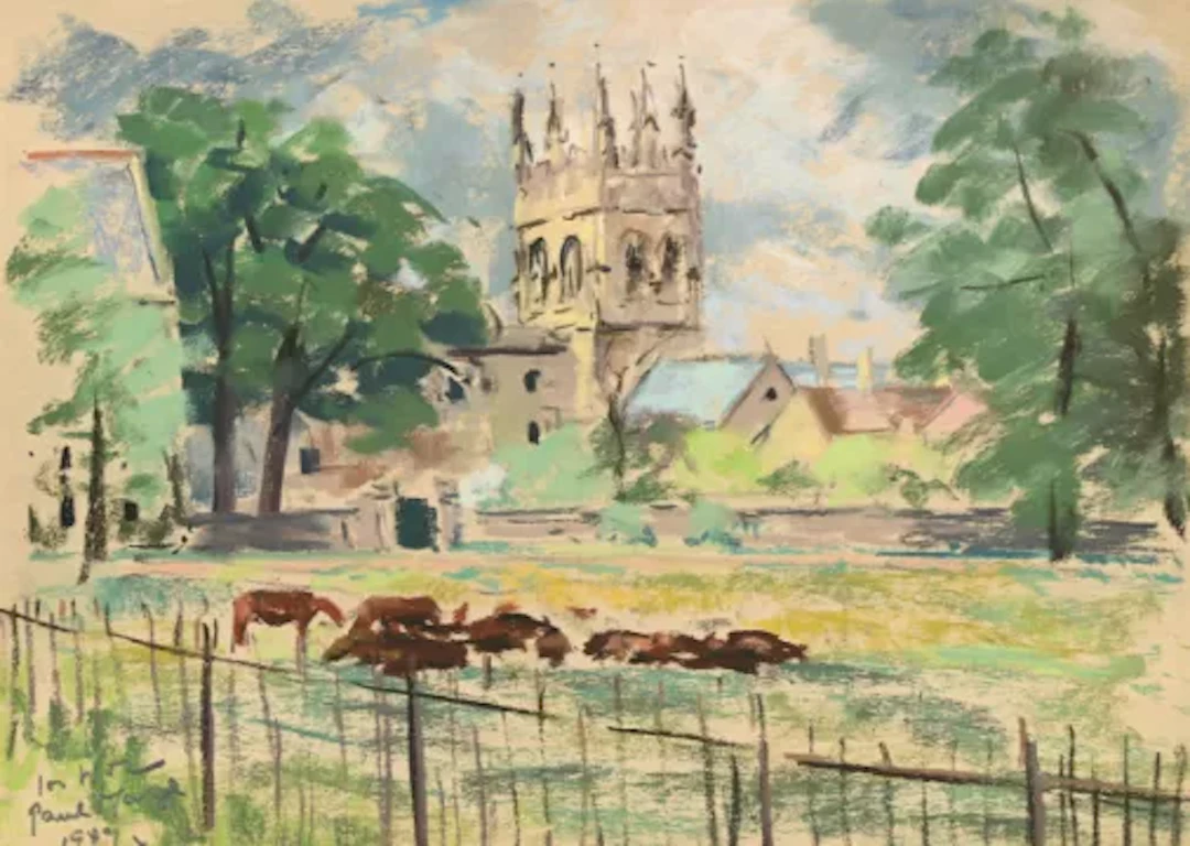 λ PAUL LUCIEN MAZE (FRENCH/BRITISH 1887-1979), CHRIST CHURCH, OXFORD