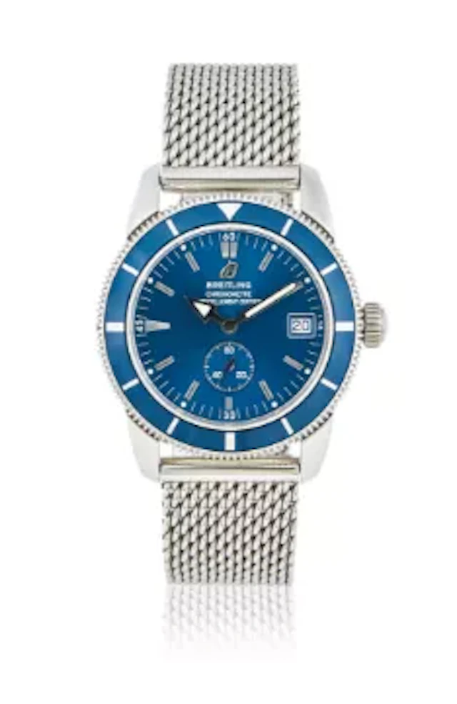 BREITLING, SUPEROCEAN HERITAGE, REF. A37320, A STAINLESS STEEL BRACELET