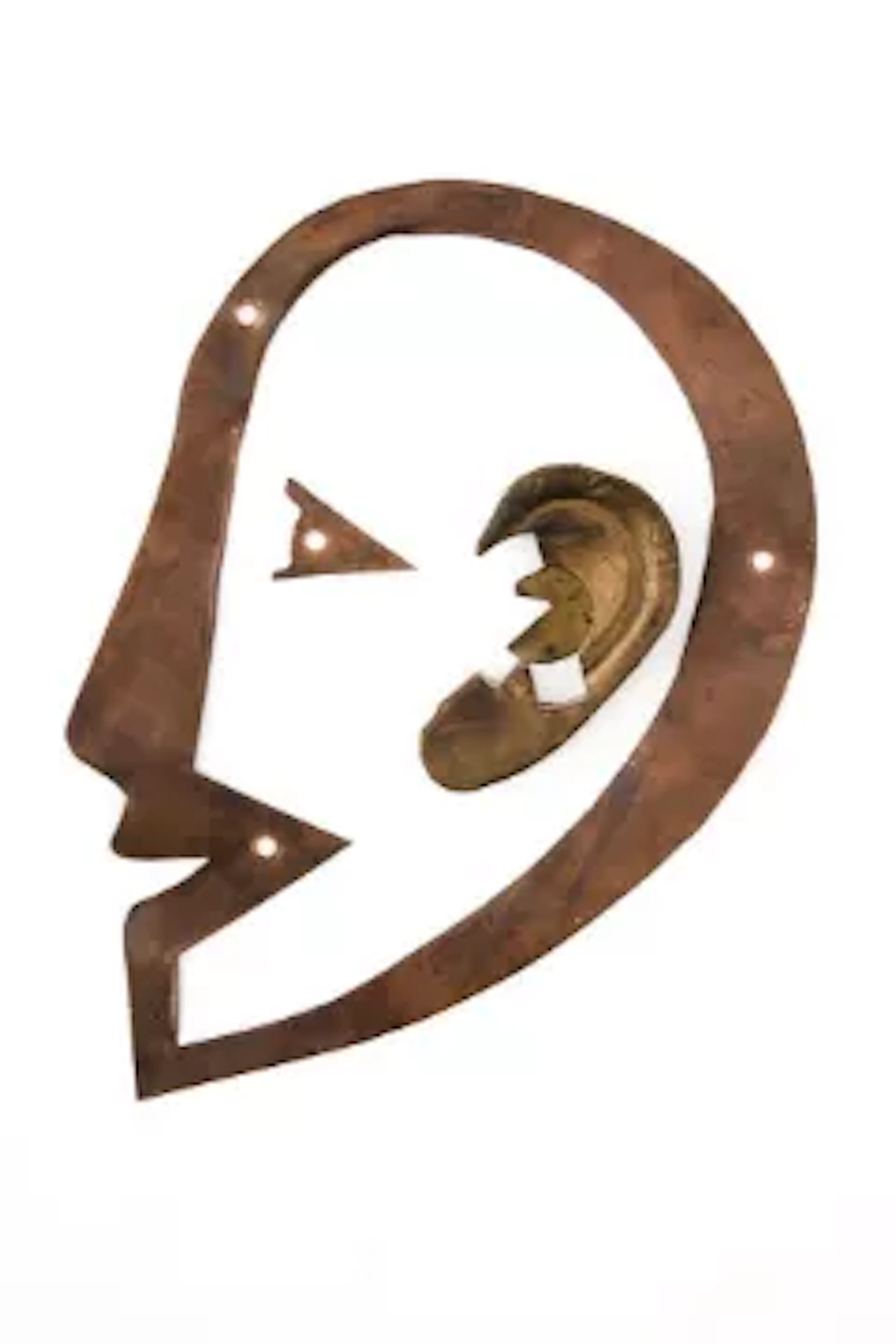 λ HENRY PIPER (BRITISH, B.1969), EAR DOOR KNOCKER